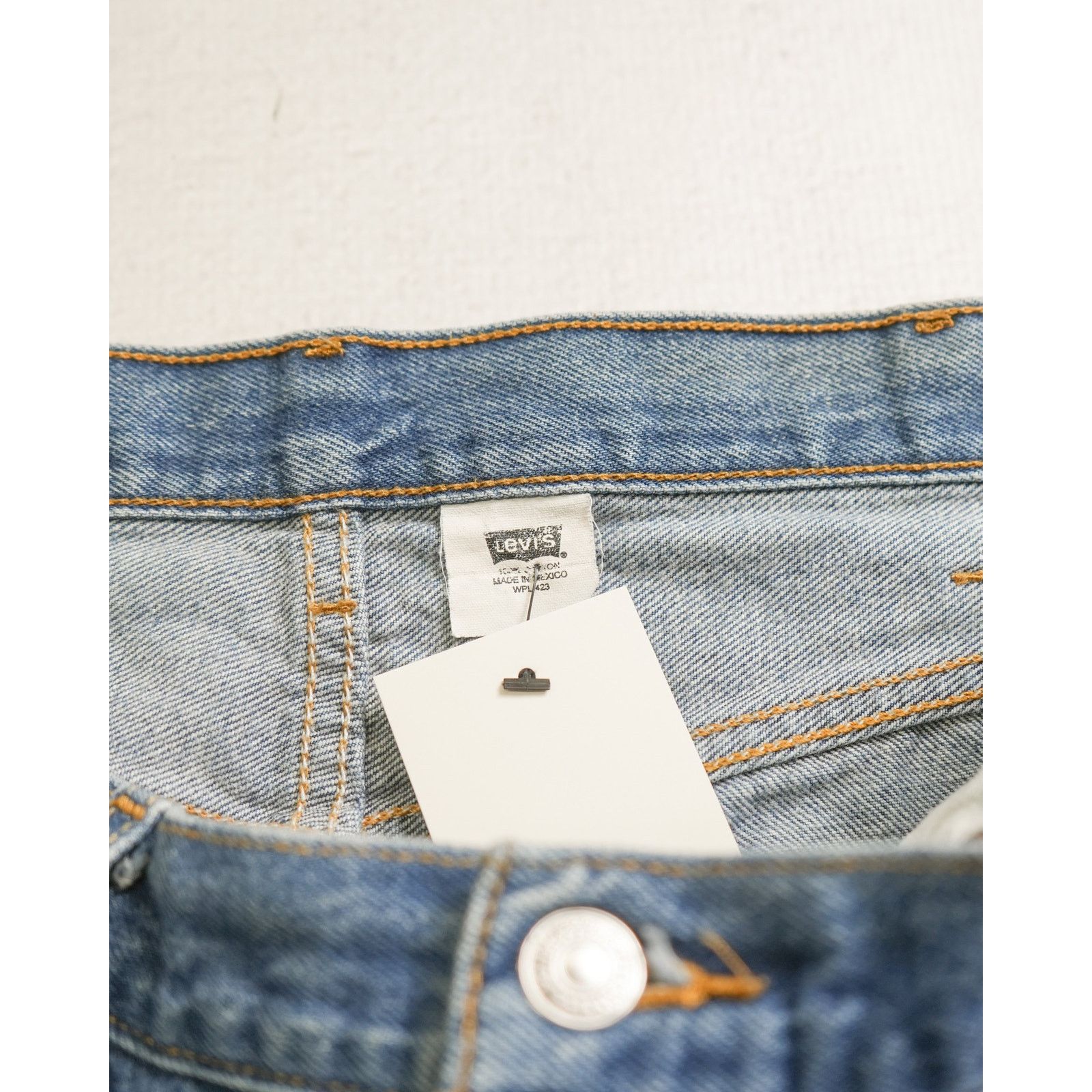 Levi's Vintage 90s Levis 501 Blue Straight Leg Mens Jeans - 38x33 Size US 38 / EU 54 - 3 Thumbnail