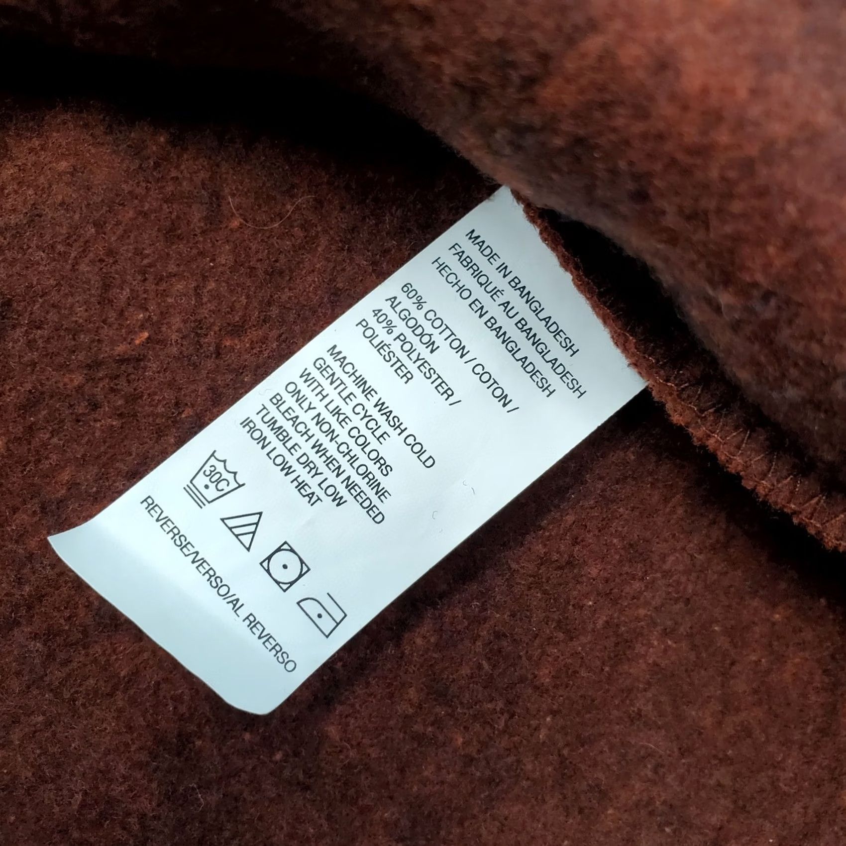 Vintage G.H. Bass & Co. Sweatshirt Mens XL Brown Fleece Lined Long Sleeve Crew Neck USA Sweatshirt Mens XL Brown Lined fleece Crew NeckPullover Vintage: No Size US XL / EU 56 / 4 - 7 Thumbnail