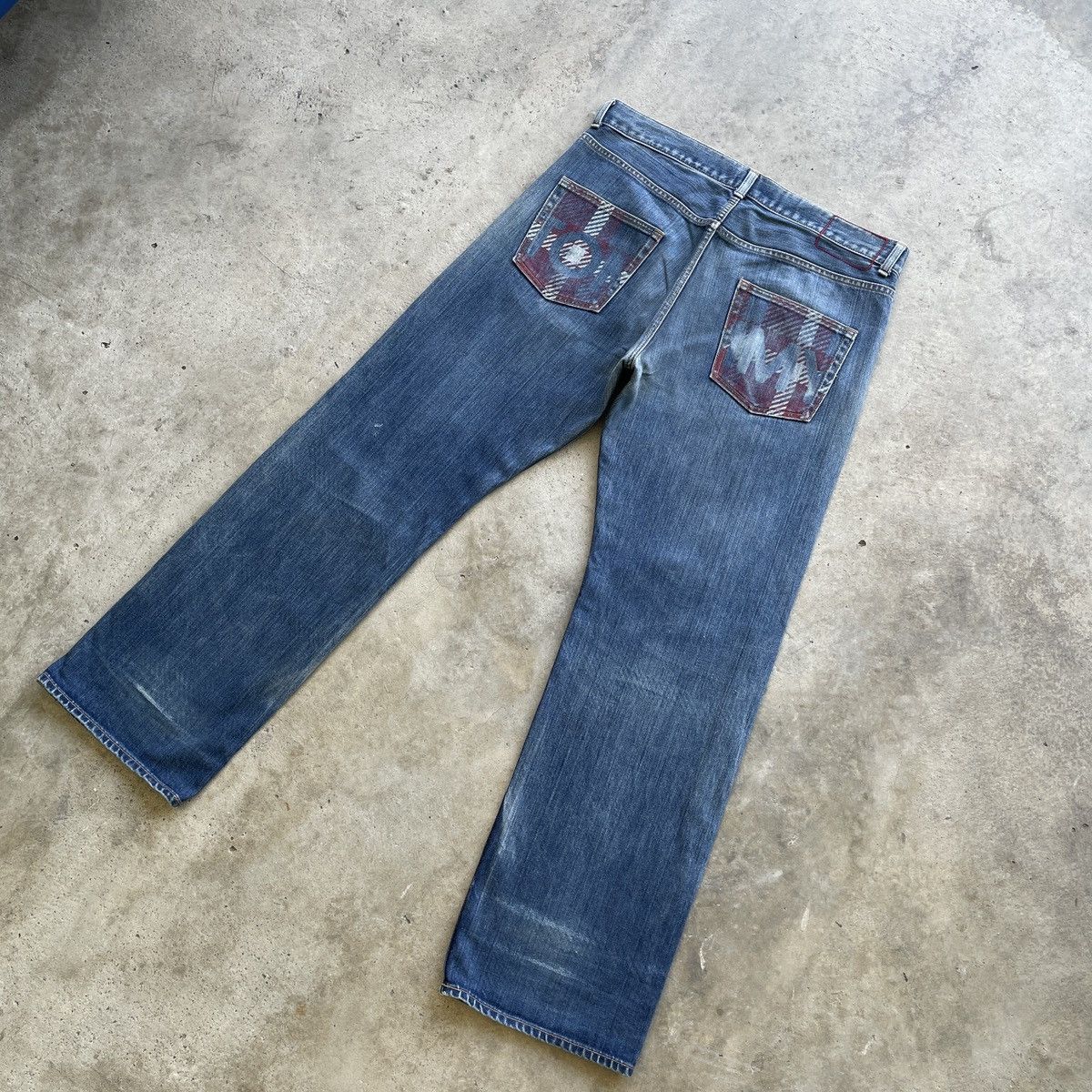 Vintage Vintage Tommy Faded Baggy Jeans Denim Pants W36x31.5 Size US 36 / EU 52 - 11 Thumbnail