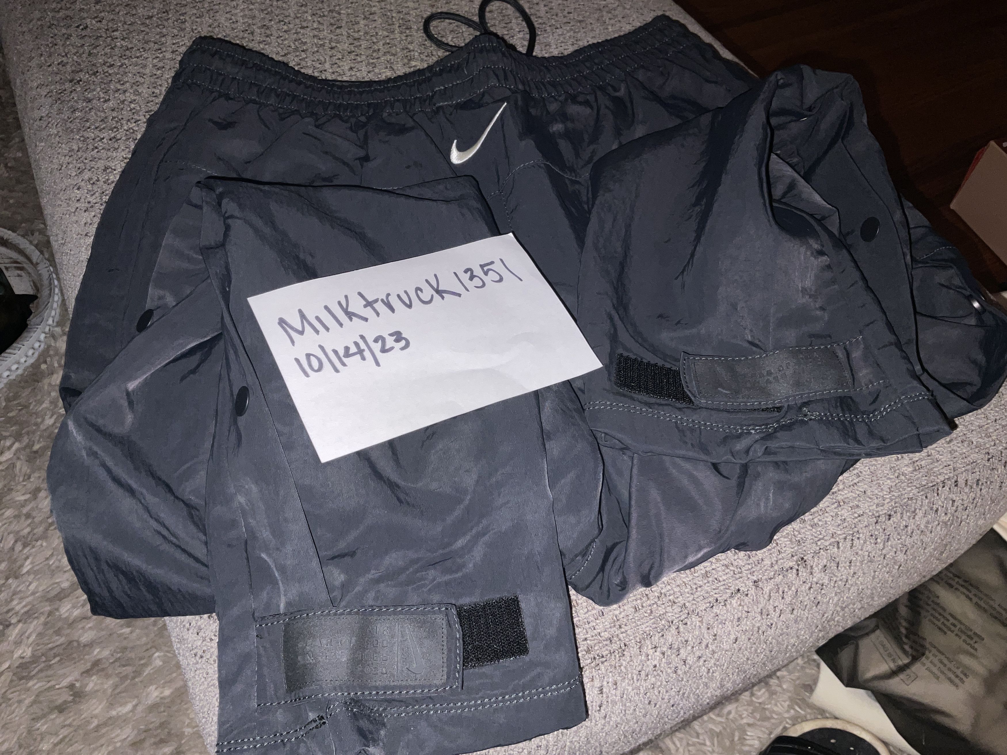 Fear of God × Nike Air fear of god nike nba tear away pants Size US 34 / EU 50 - 3 Thumbnail
