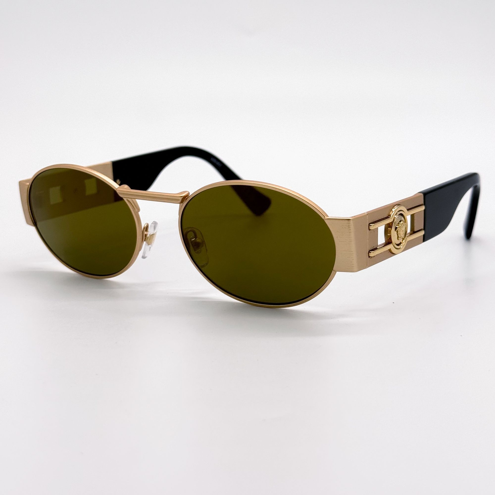 Versace NEW VERSACE SUNGLASSES VE2264 10025A GOLD VE2264 1002/5A Size ONE SIZE - 2 Thumbnail