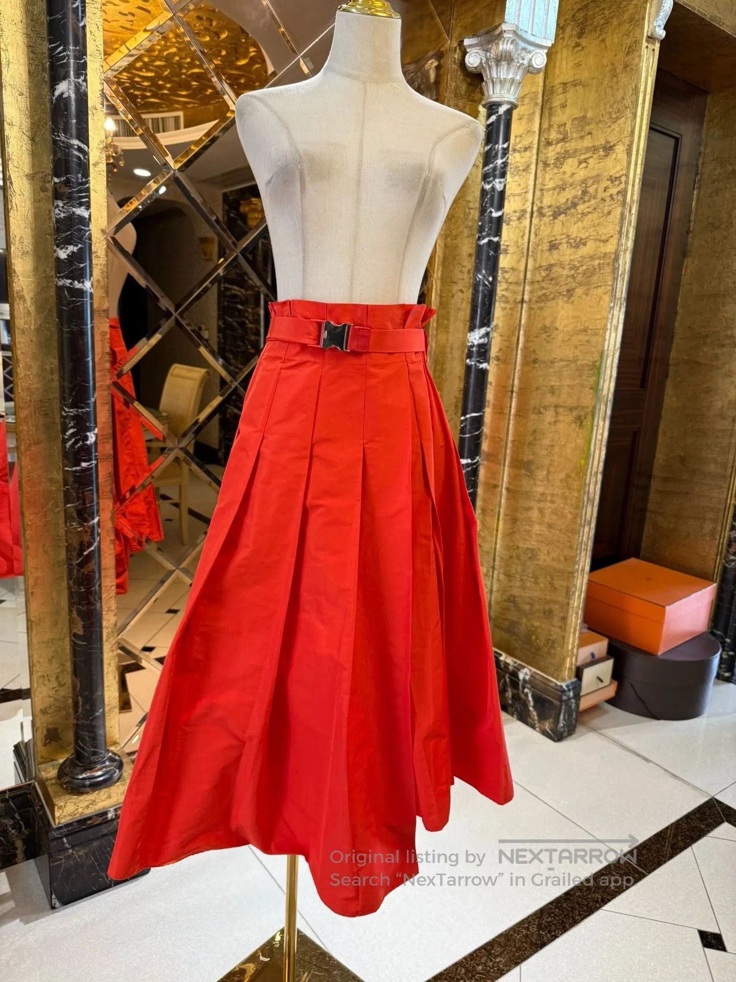 Fendi Fendi Runway Pleated Maxi Skirt. Size US 28 / EU 44 - 3 Thumbnail