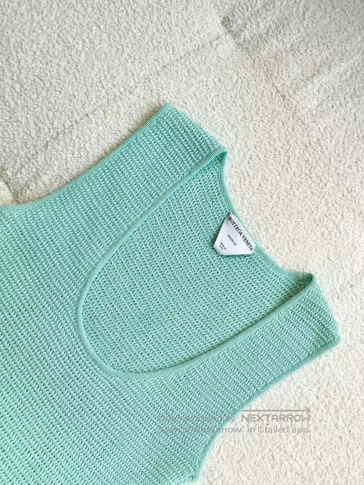 Bottega Veneta Bottega Veneta Mint green dress| Size S / US 4 / IT 40 - 4 Thumbnail