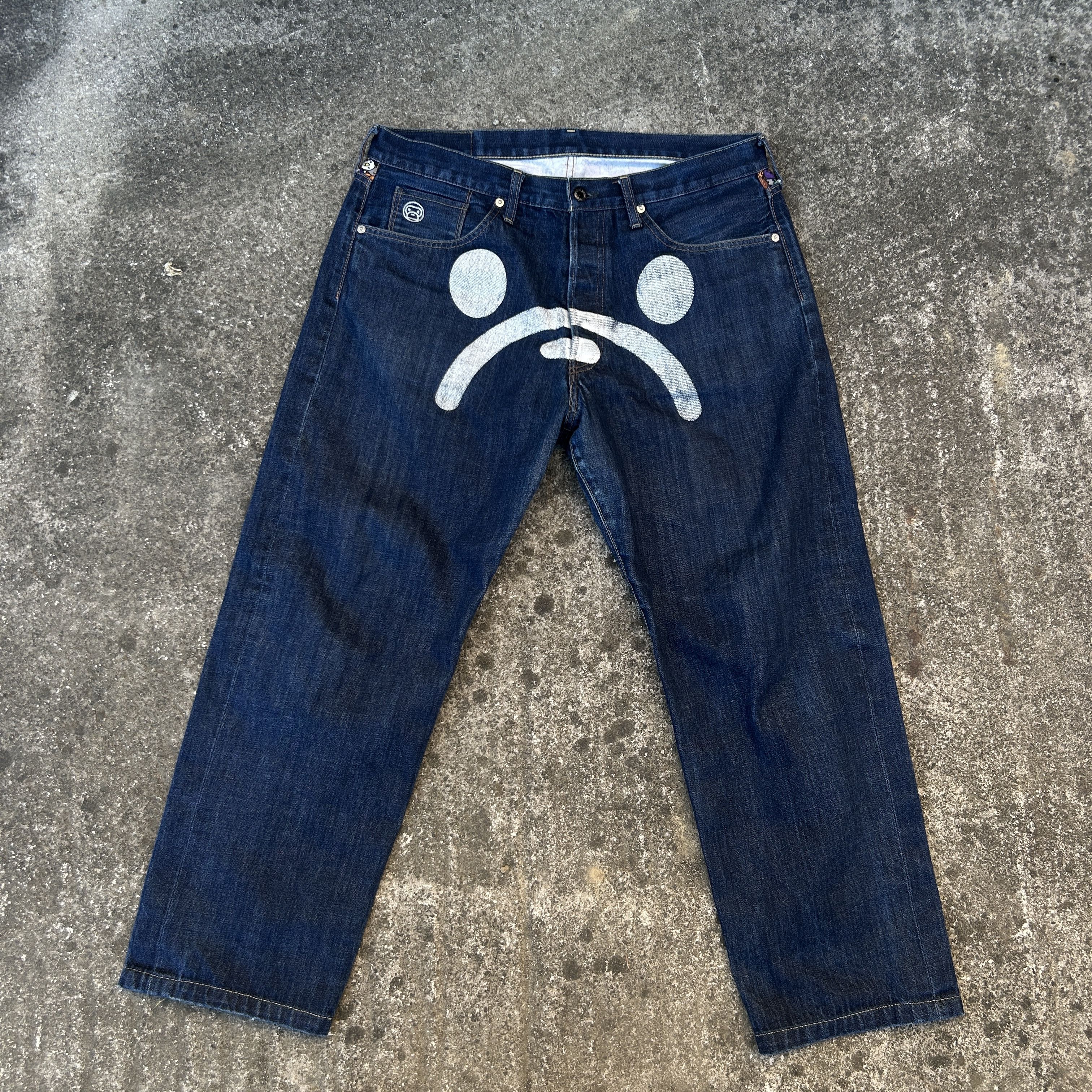 Bape BAPE baby milo safari denim jeans Size US 34 / EU 50 - 1 Thumbnail