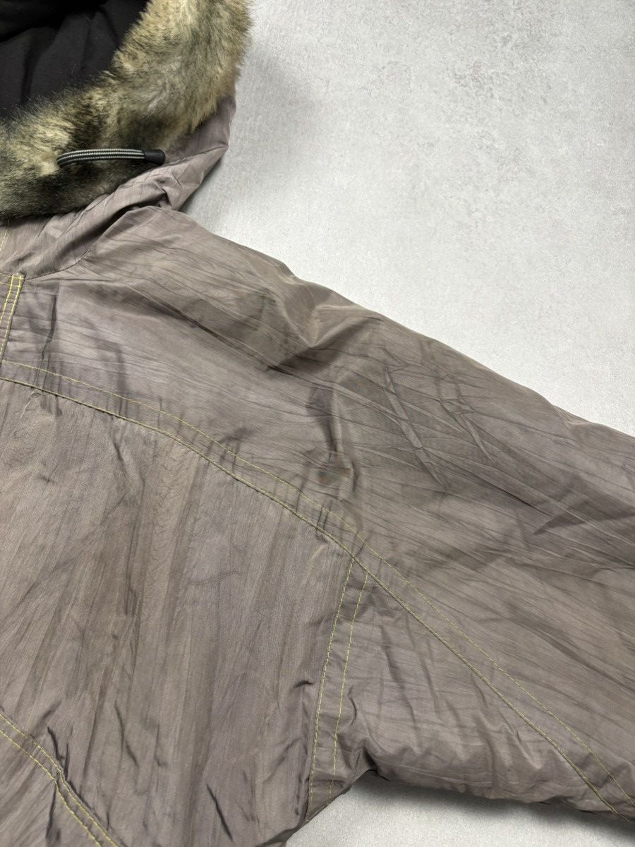 Adidas Vintage 90s Adidas Take Off Fur Hood Archive Jacket Y2K Rare Size US M / EU 48-50 / 2 - 9 Thumbnail
