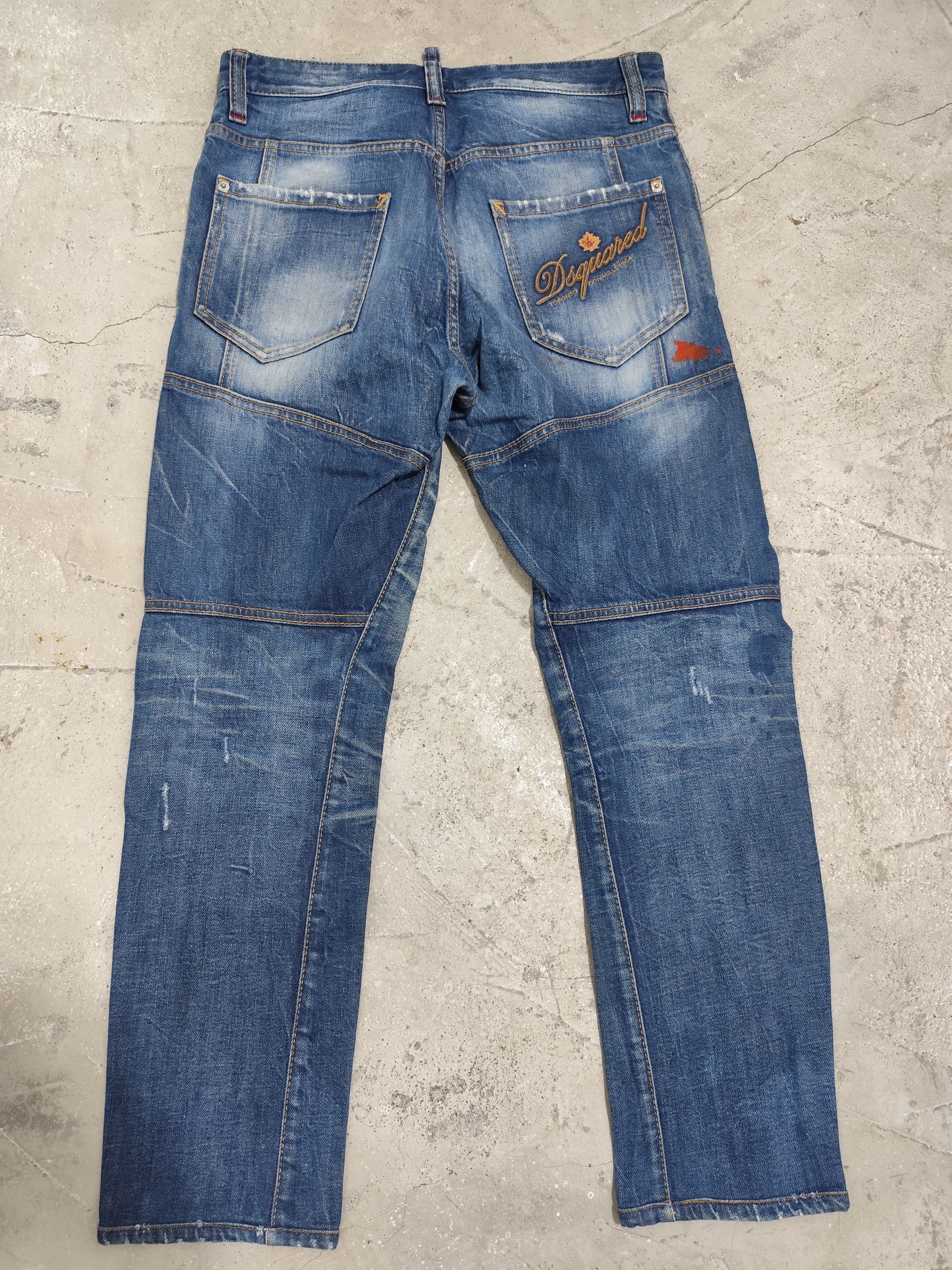 Dsquared2 DSQUARED TINY BIKER SLIM PANTS Size US 32 / EU 48 - 2 Thumbnail