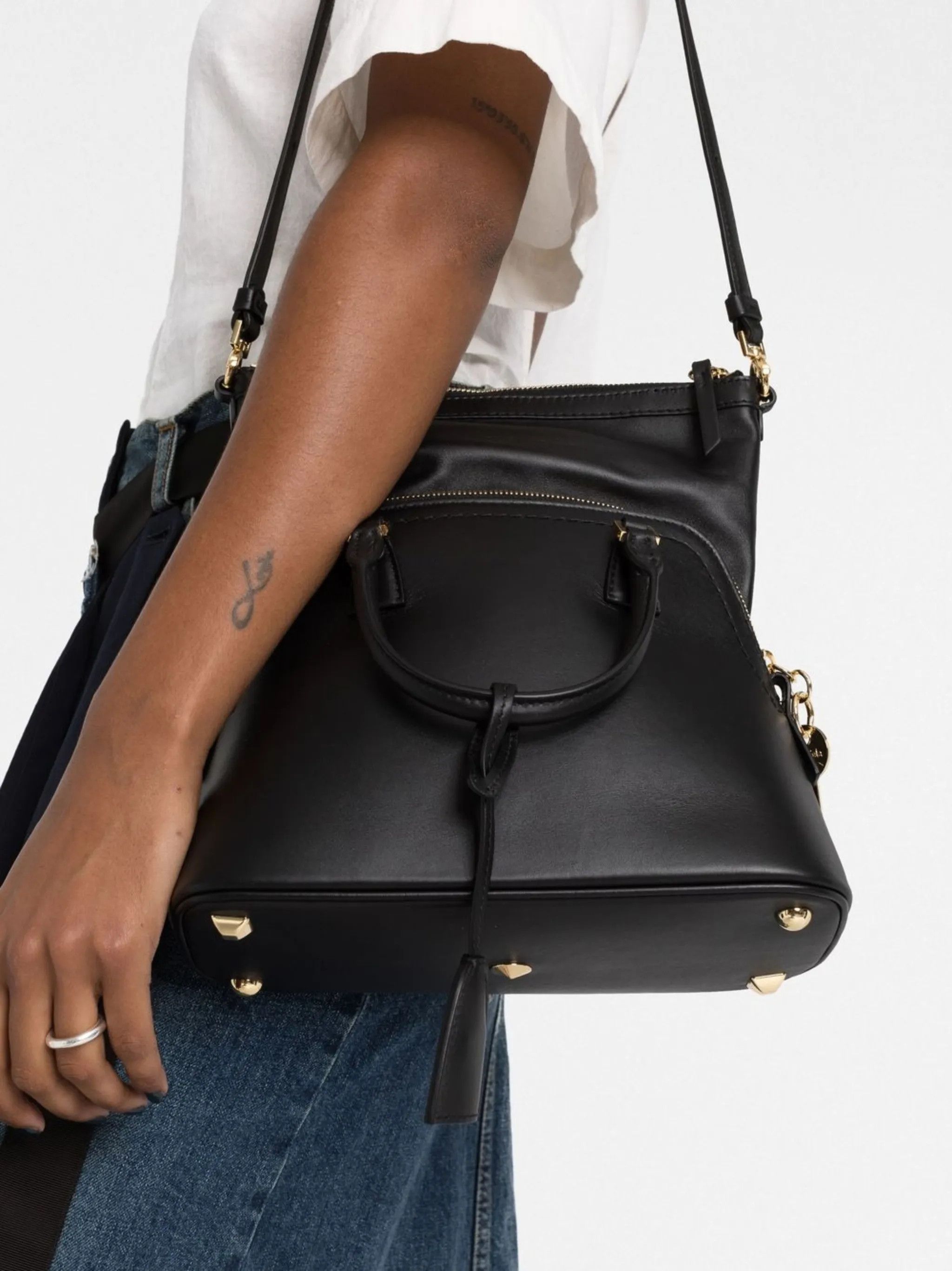 Maison Margiela oc11z0325 Size: OS / Mini Top-Handle Bag in Black Size ONE SIZE - 4 Thumbnail