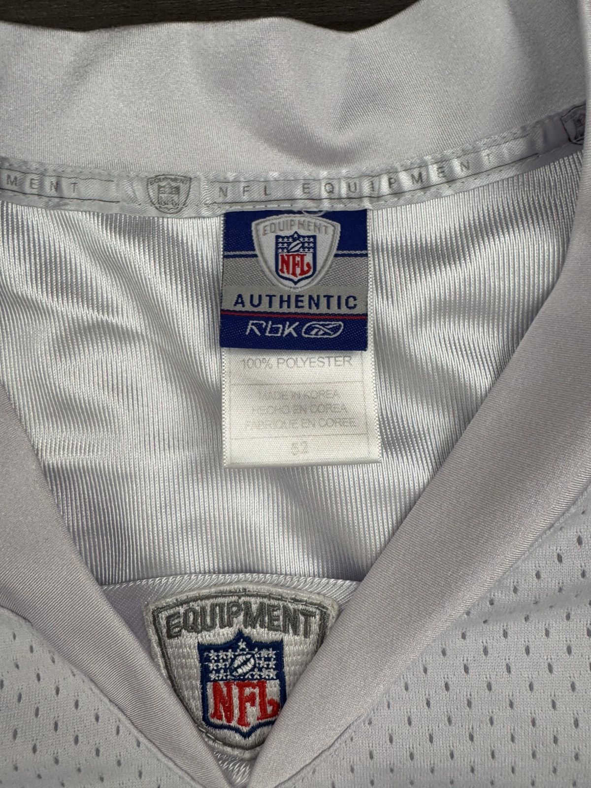 Reebok Dallas Cowboys Marion Barber #24 NFL Away Stitched Jersey Size US XL / EU 56 / 4 - 4 Thumbnail