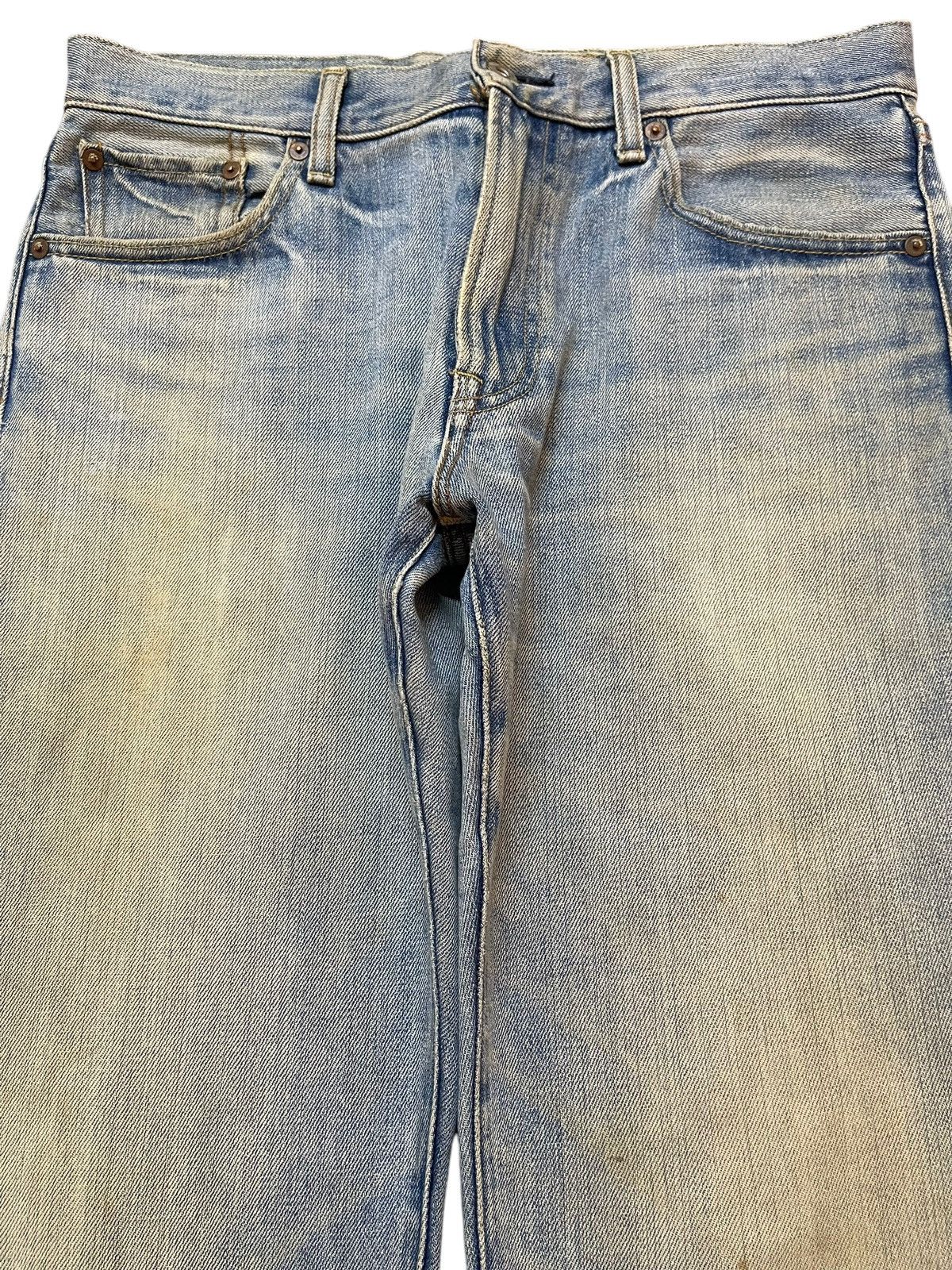 Uniqlo Vintage Japanese Uniqlo Mud Faded Wash Style Loose Jeans Size US 32 / EU 48 - 3 Thumbnail