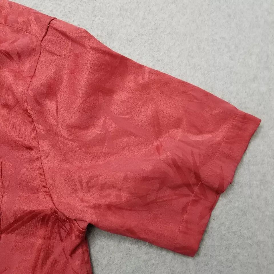 Paradise Paradise Blue Hawaiian Shirt Mens XL Red Button Up Size US XL / EU 56 / 4 - 3 Thumbnail