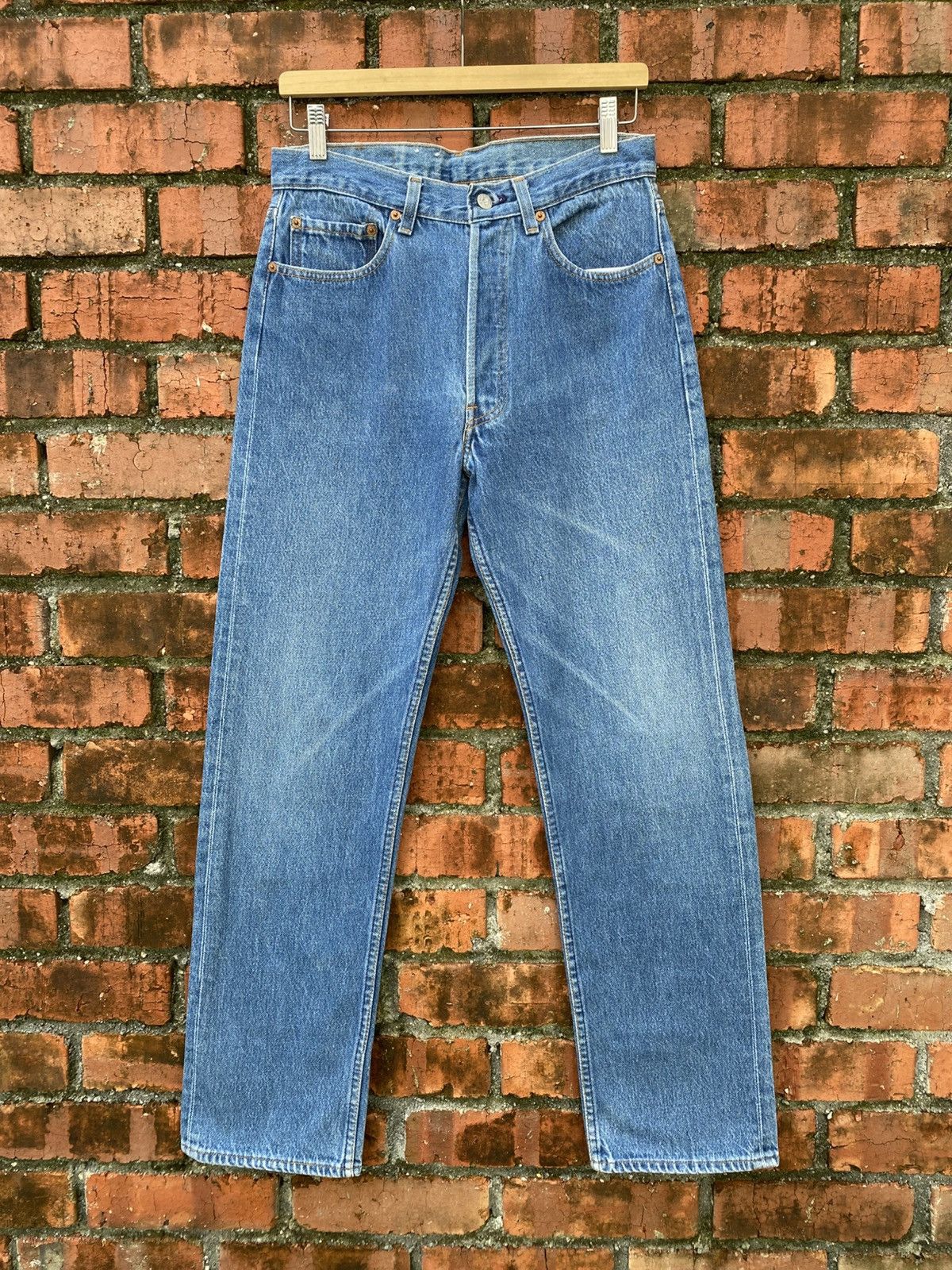 Levi's Vintage Clothing W31x30.5 Vintage levi's 501xx made in USA faded 80s Size US 31 - 1 Thumbnail