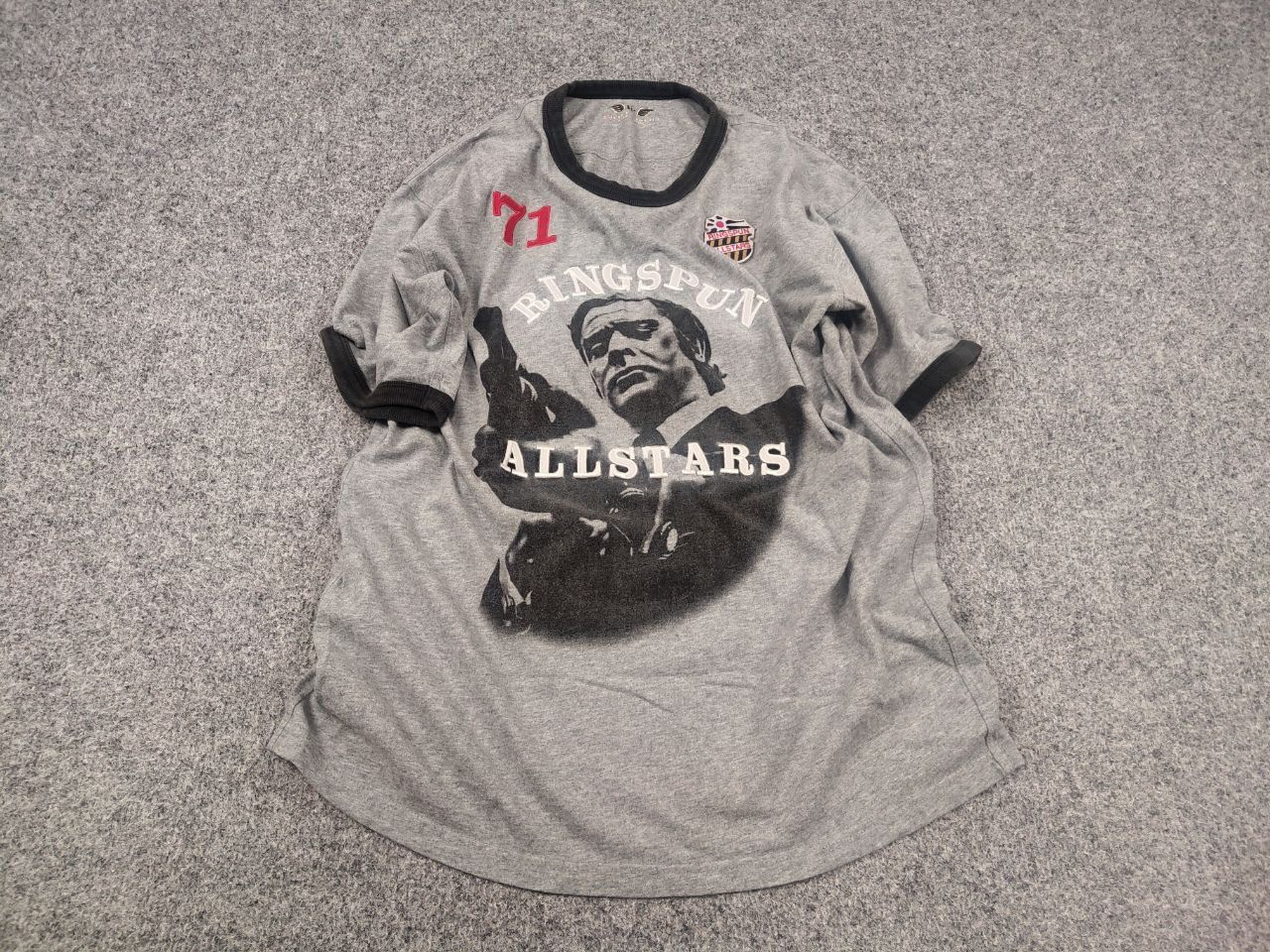 Ringspun Ringspun All Star Logo Special Carter Vintage T shirt Y2K Size US M / EU 48-50 / 2 - 2 Thumbnail