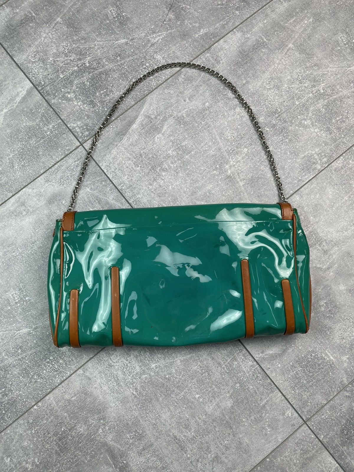 Celine Celine Clutch Patent Leather Bag Size ONE SIZE - 2 Thumbnail