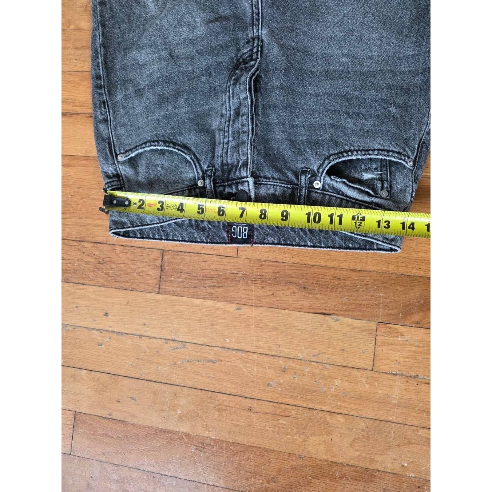 Urban Outfitters BDG Urban Outfitters Slim Straight Jeans Black 27 A001652 Size 27" / US 4 / IT 40 - 3 Thumbnail