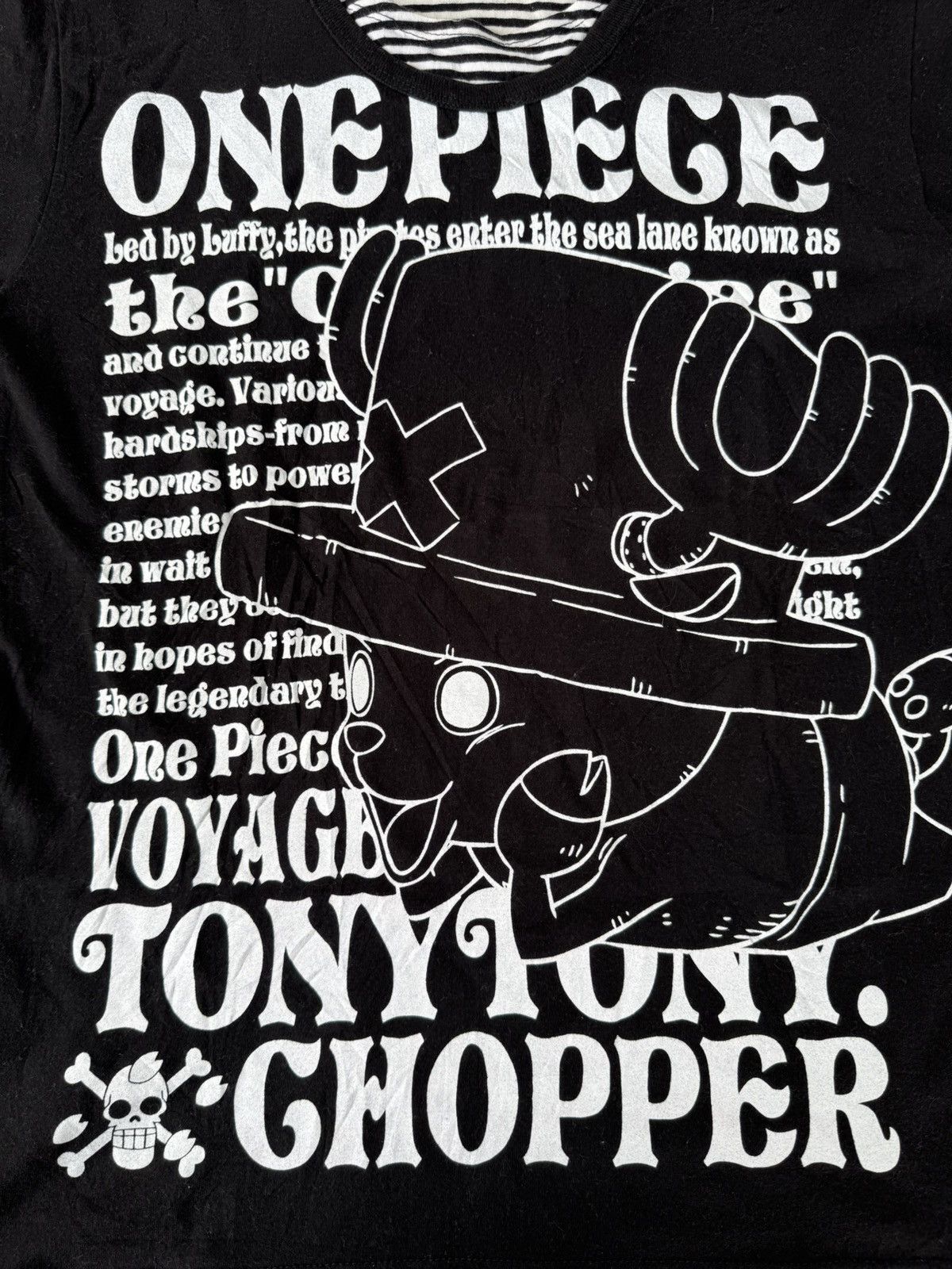 Japanese Brand ONE PIECE TONY CHOPPER DOUBLE LAYER T SHIRT Size US M / EU 48-50 / 2 - 3 Thumbnail