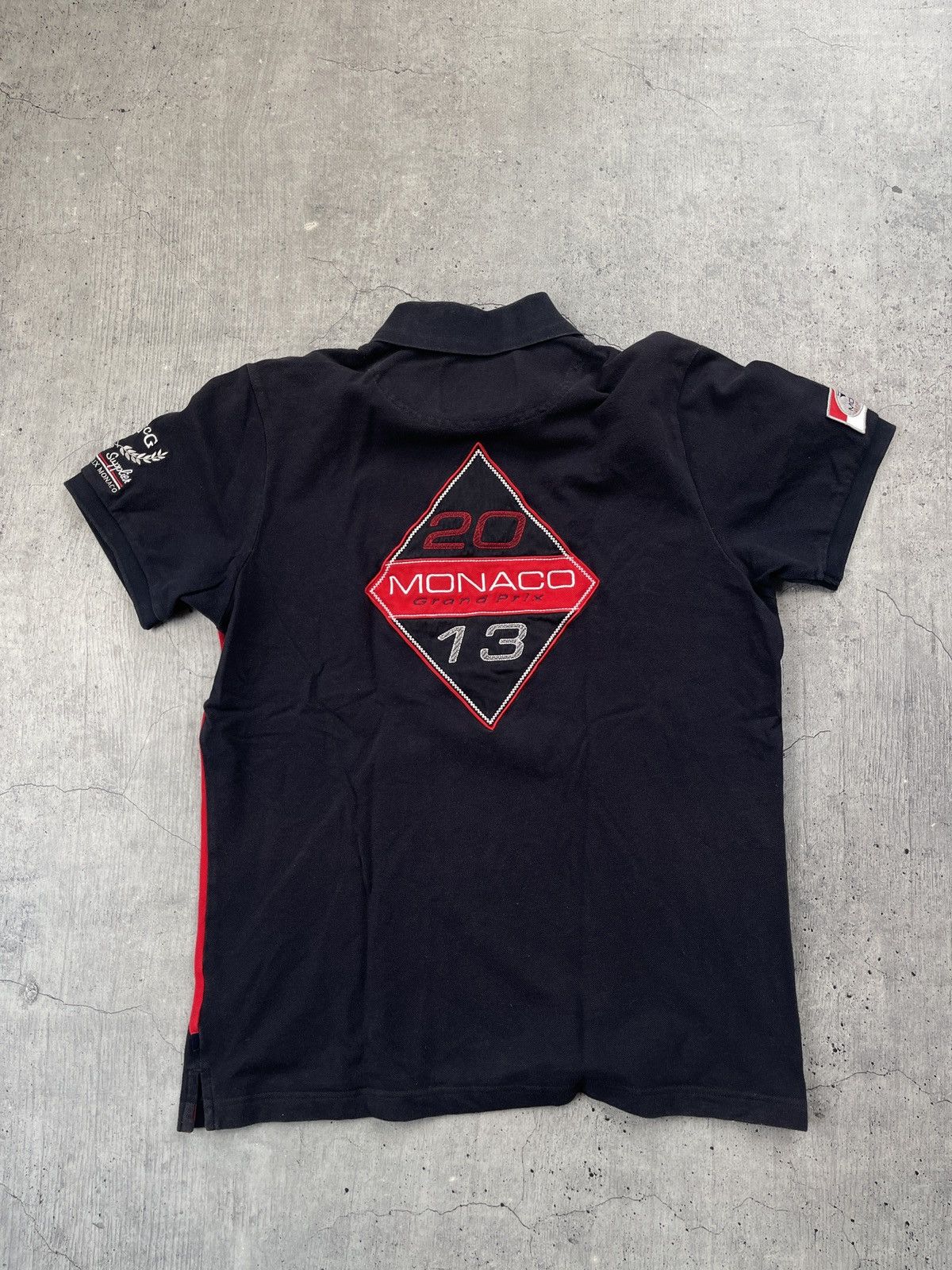 Japanese Brand Monaco Polo Ralph Lauren style racing jersey polo Size US L / EU 52-54 / 3 - 6 Thumbnail