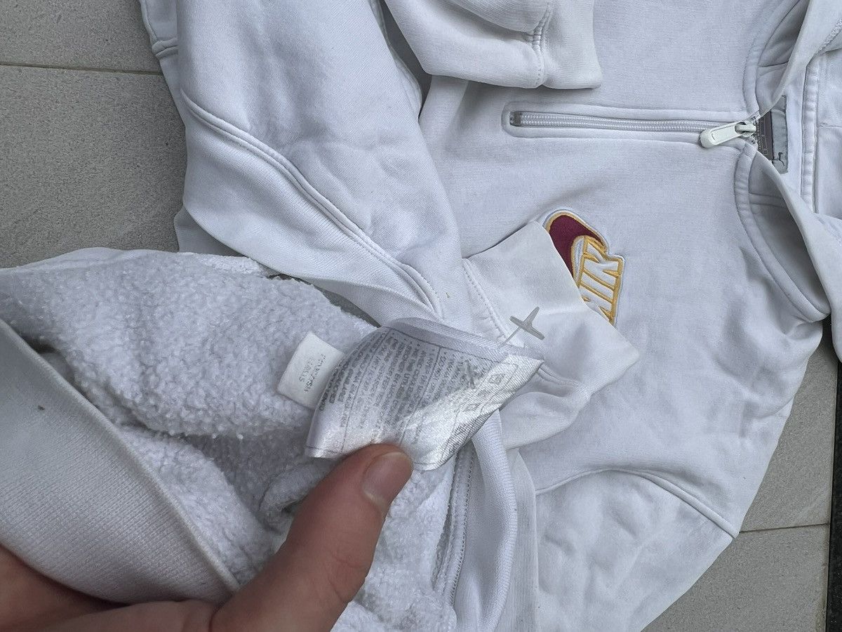Nike × Vintage 90s Nike Retro Logo Vintage Y2K Oversized 1/4 Zip Hoodie Size US L / EU 52-54 / 3 - 9 Thumbnail