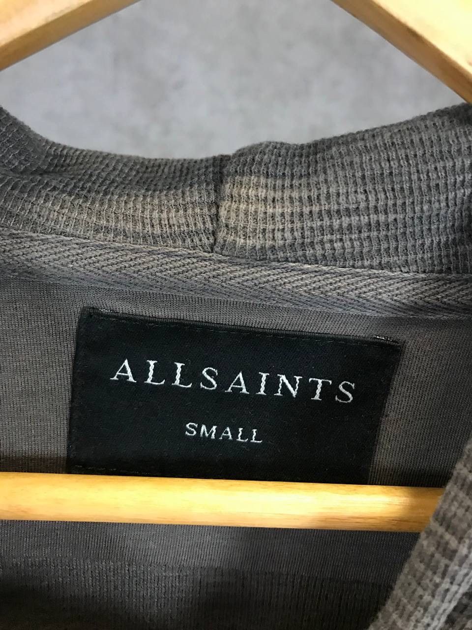 Allsaints Allsaints designer logo zip hoodie Size US S / EU 44-46 / 1 - 4 Thumbnail