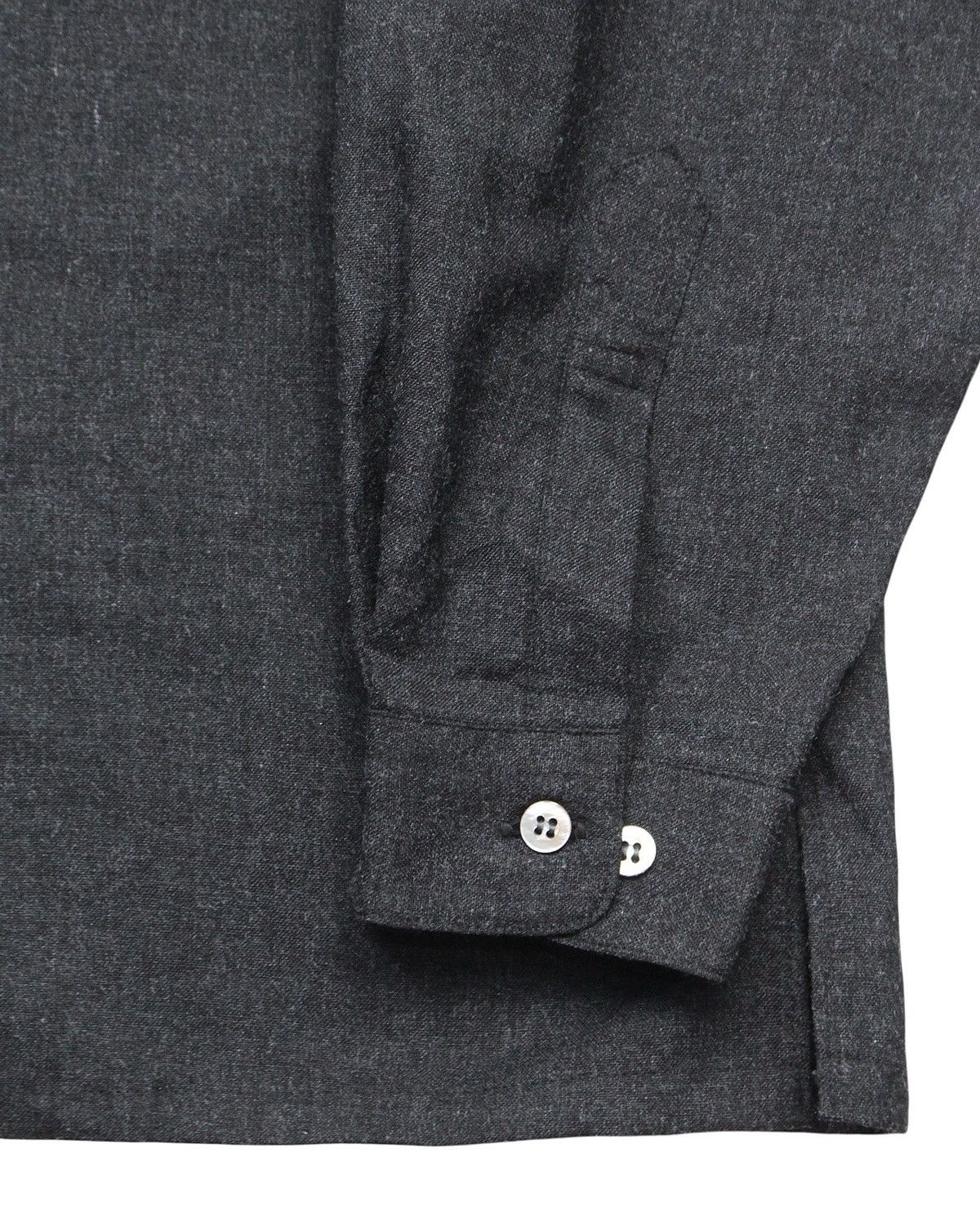 Japanese Brand 1990S LINEA FRESCA BY MASAYUKI ABO DOUBLE POCKET WOOL SHIRT Size US M / EU 48-50 / 2 - 8 Thumbnail
