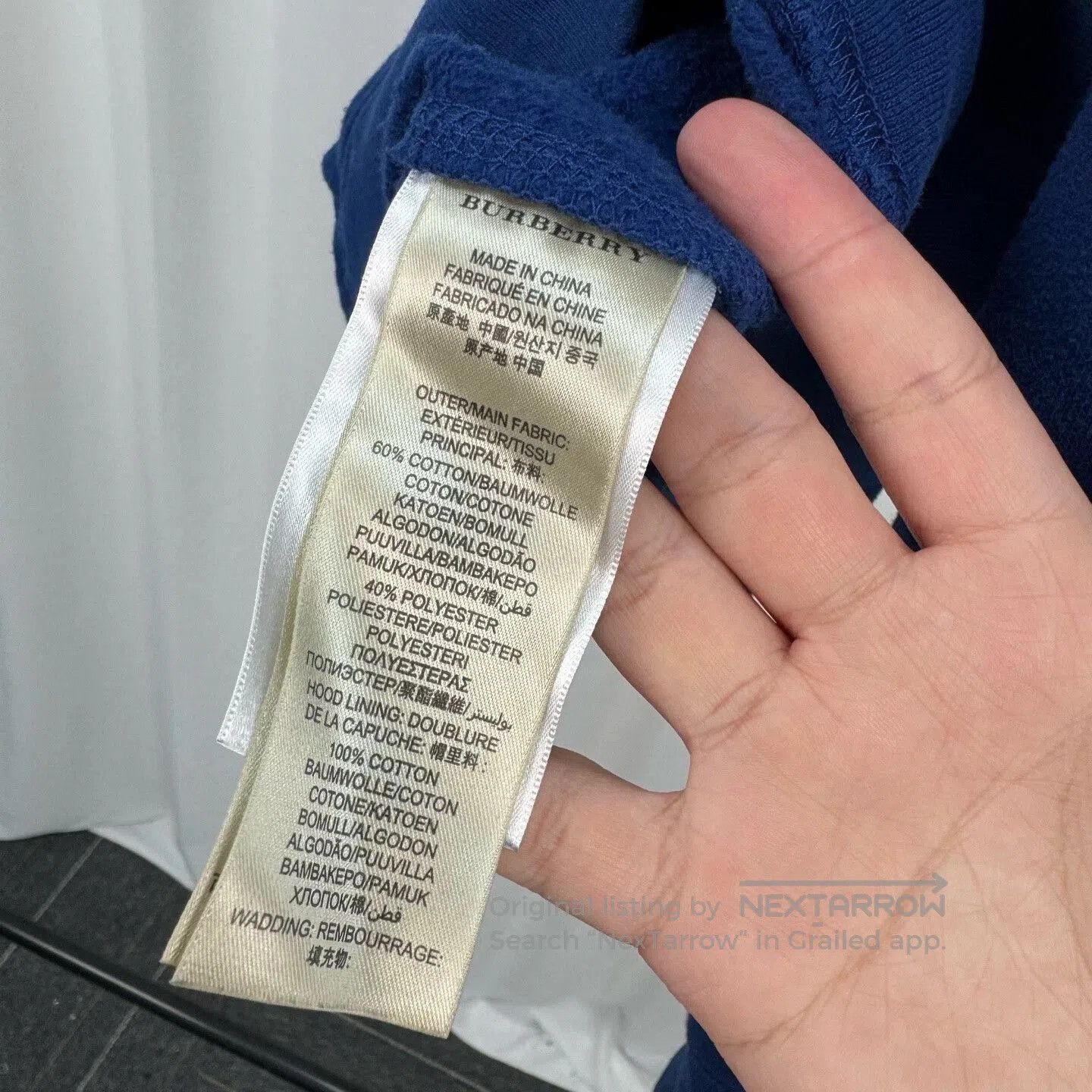 Burberry burberry embroidered check zip hoodie. Size US M / EU 48-50 / 2 - 7 Thumbnail