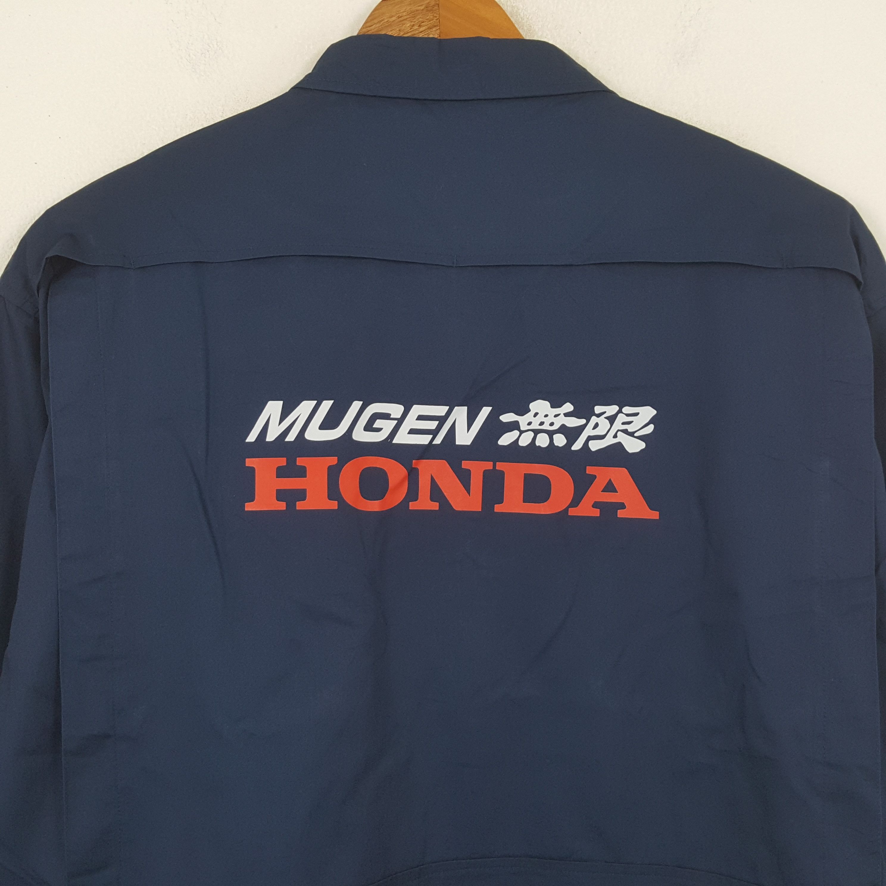 Japanese Brand × Vintage Vintage MUGEN HONDA Japan Racing Team Custom Jacket C287N19 Size US XXL / EU 58 / 5 - 4 Thumbnail