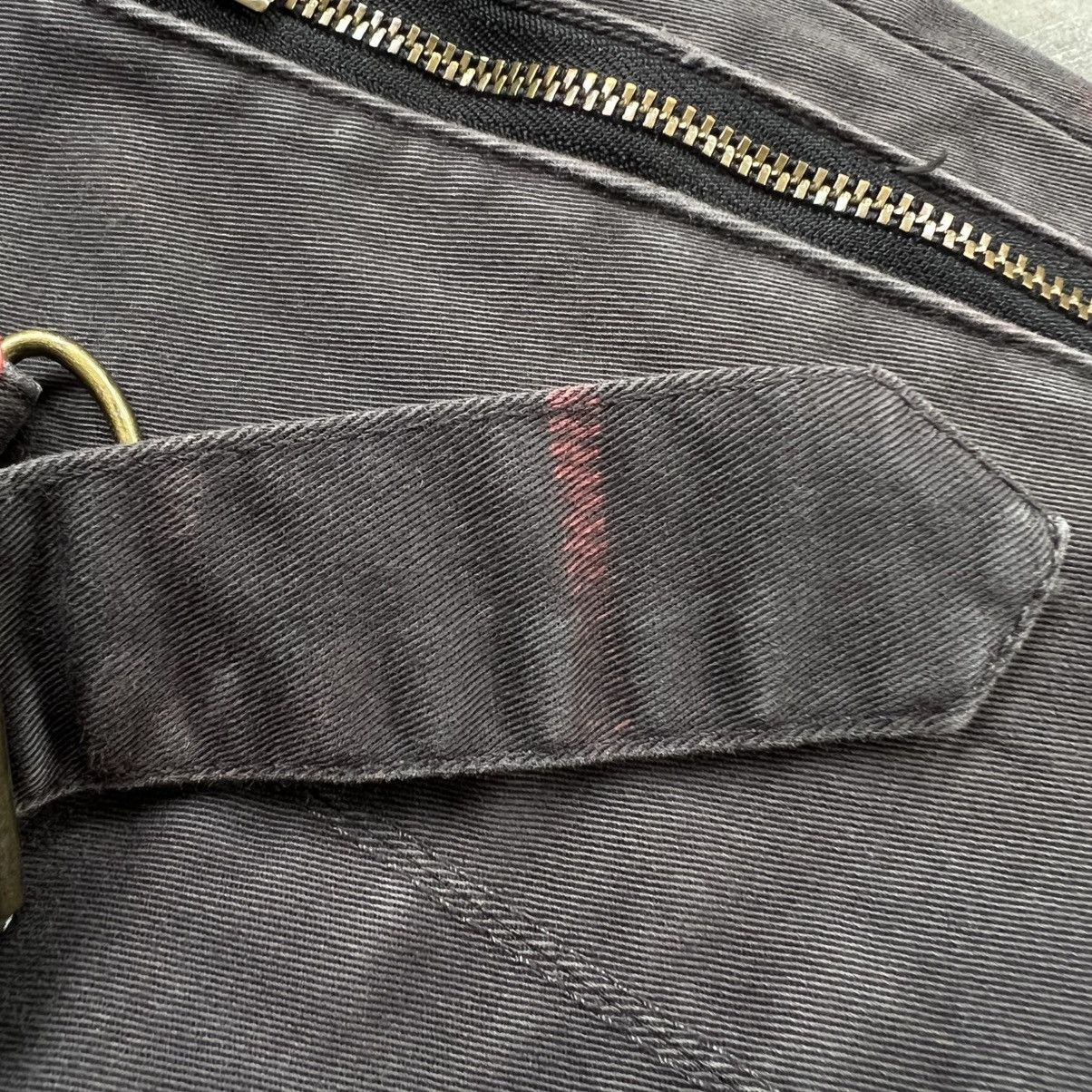 Undercover 2000s Moussy Undercover Washed Bondage Bottom Zip Pants Size US 27 - 12 Thumbnail