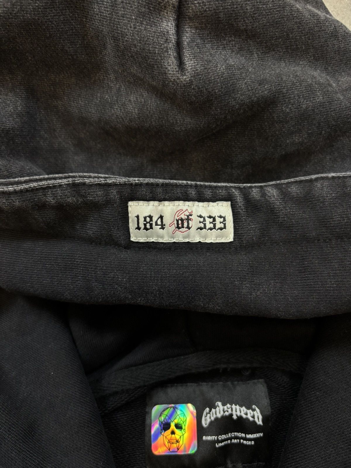 Godspeed Godspeed Artificial Love Hoodie, Washed Black Size US L / EU 52-54 / 3 - 8 Thumbnail