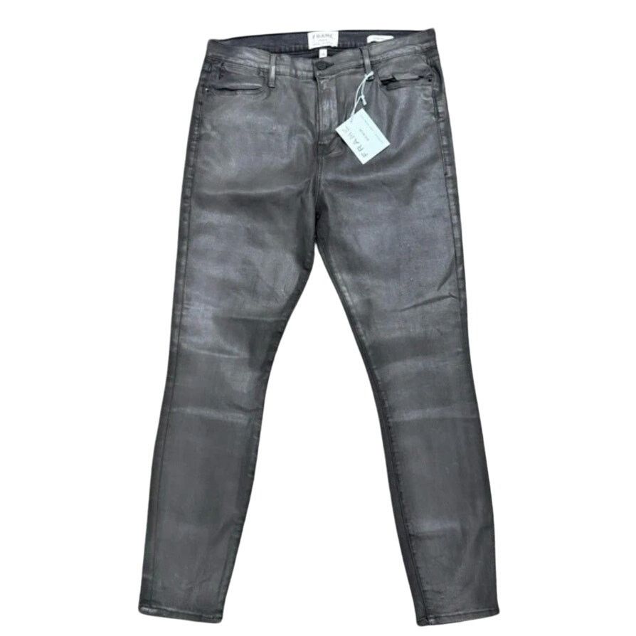 Frame Frame Le High Ankle Skinny Jeans, Size 33 Size 33" - 2 Thumbnail