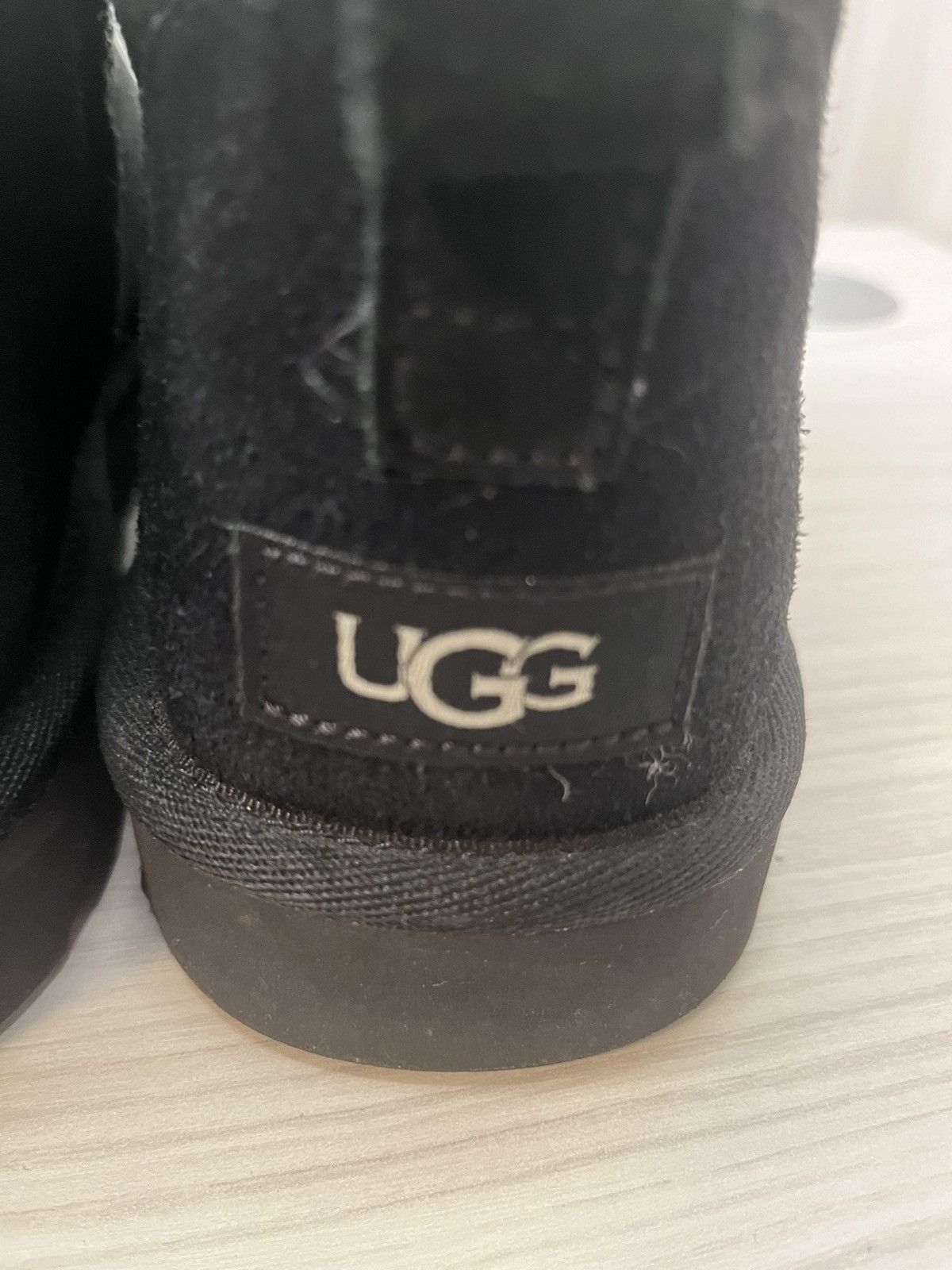 Ugg Classic ultra mini black Size US 12 / EU 45 - 3 Thumbnail