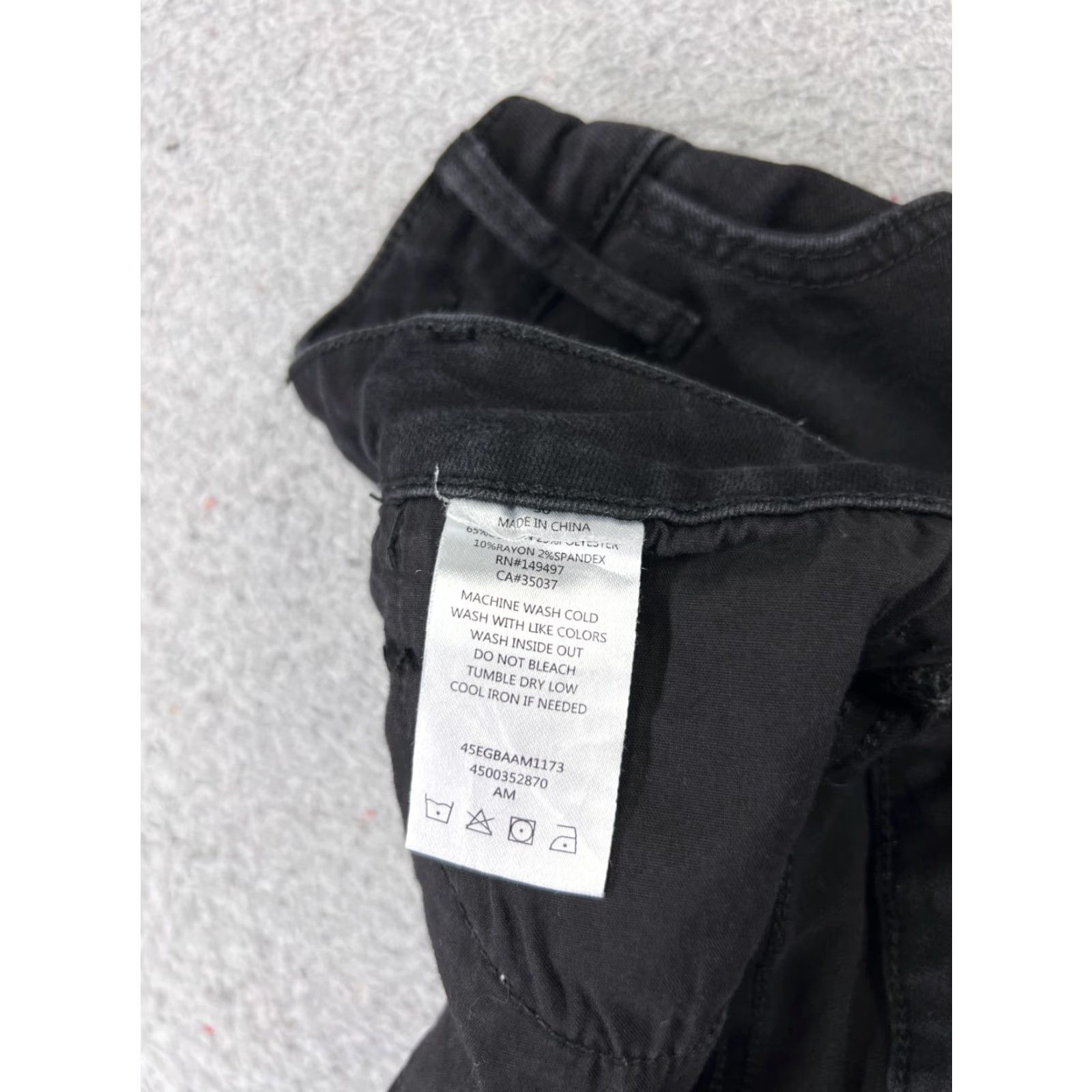 Nine West Nine West Jeans Womens 30 Black High Rise Skinny 28x25 Denim Stretch 5-Pocket Designer Vintage No Size 30" / US 8 / IT 44 - 7 Thumbnail