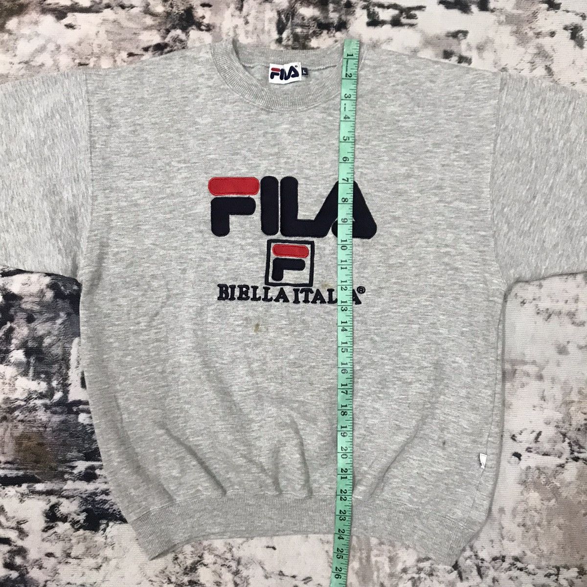 Fila Vintage Fila Biella Italia Embroidery Logo Sweatshirt Size S / US 4 / IT 40 - 11 Thumbnail