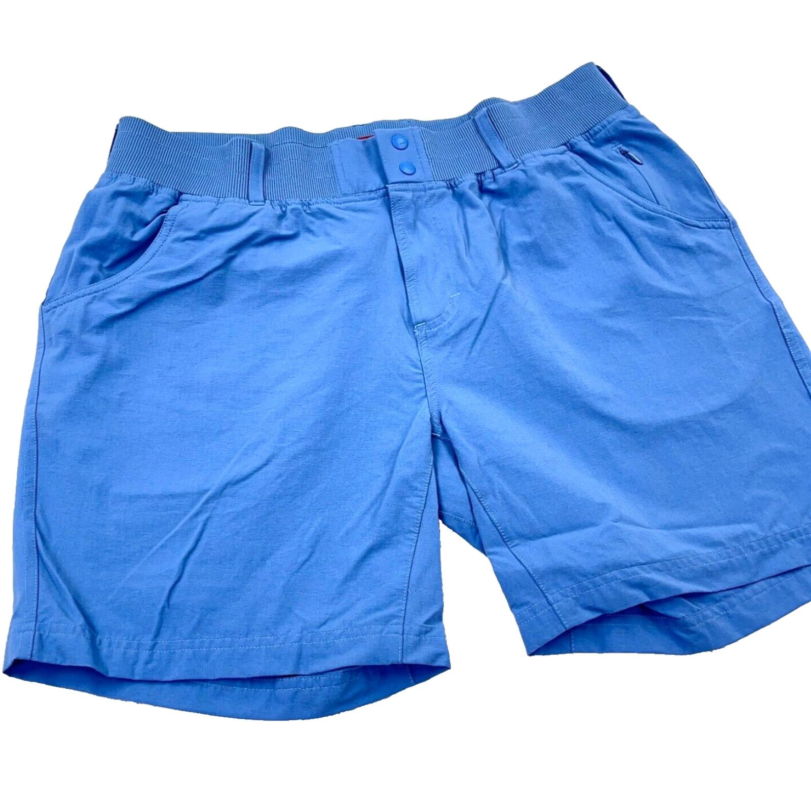Vintage Simms Shorts Men L 34 Blue Performance Fishing Chino Pocket 5-Pocket Inseam 10 in Regular Size US 33 - 4 Thumbnail