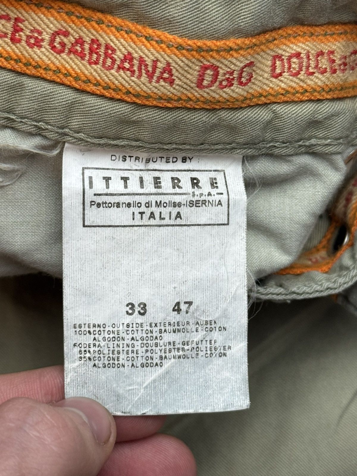 Dolce & Gabbana Vintage classic Dolce & Gabbana old money baggy pants Size US 31 - 5 Thumbnail