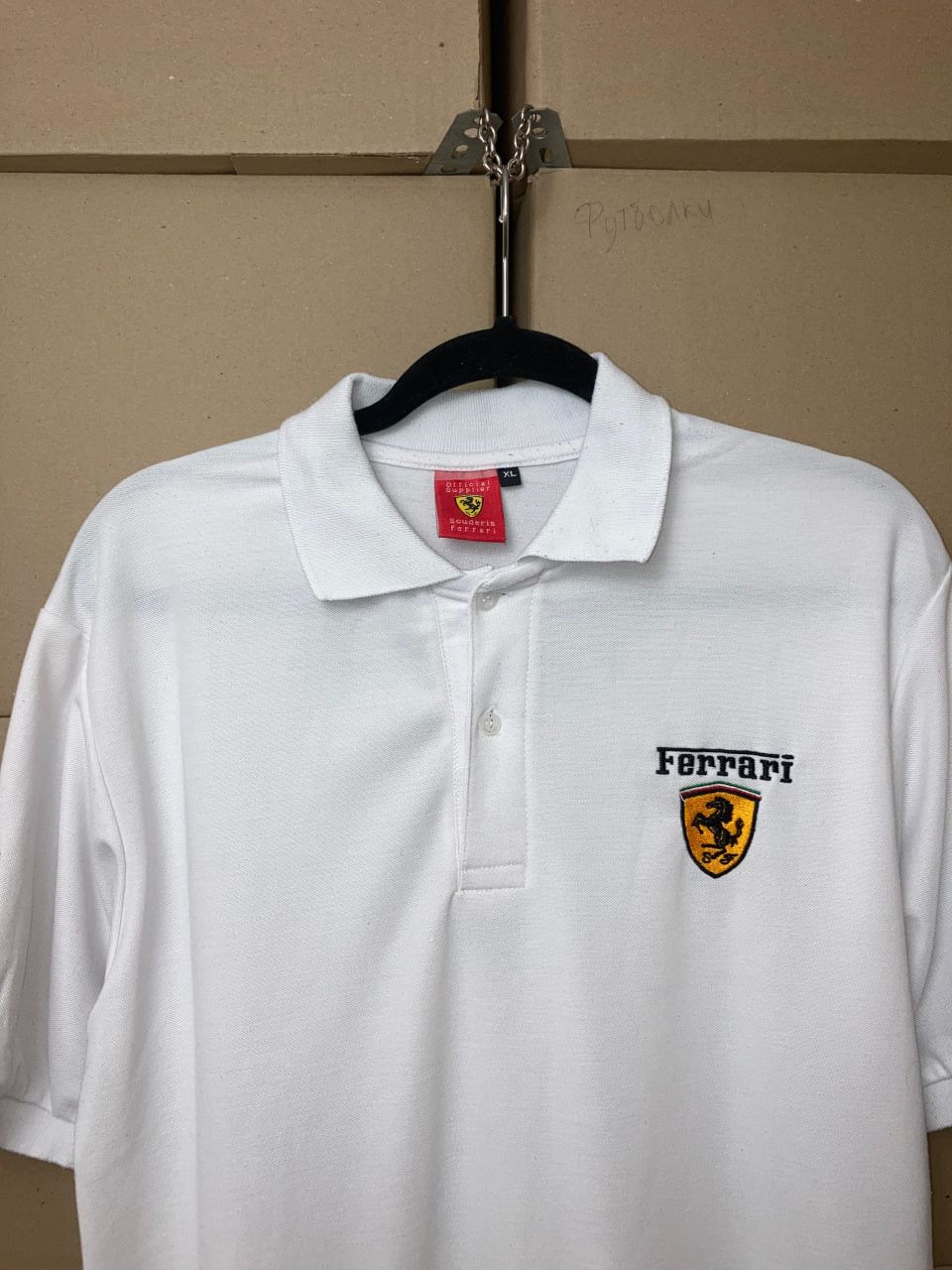 Ferrari VINTAGE SHELL HELIX FERRARI POLO SHIRT RACING FORMULA 1 Y2K Size US XL / EU 56 / 4 - 7 Thumbnail