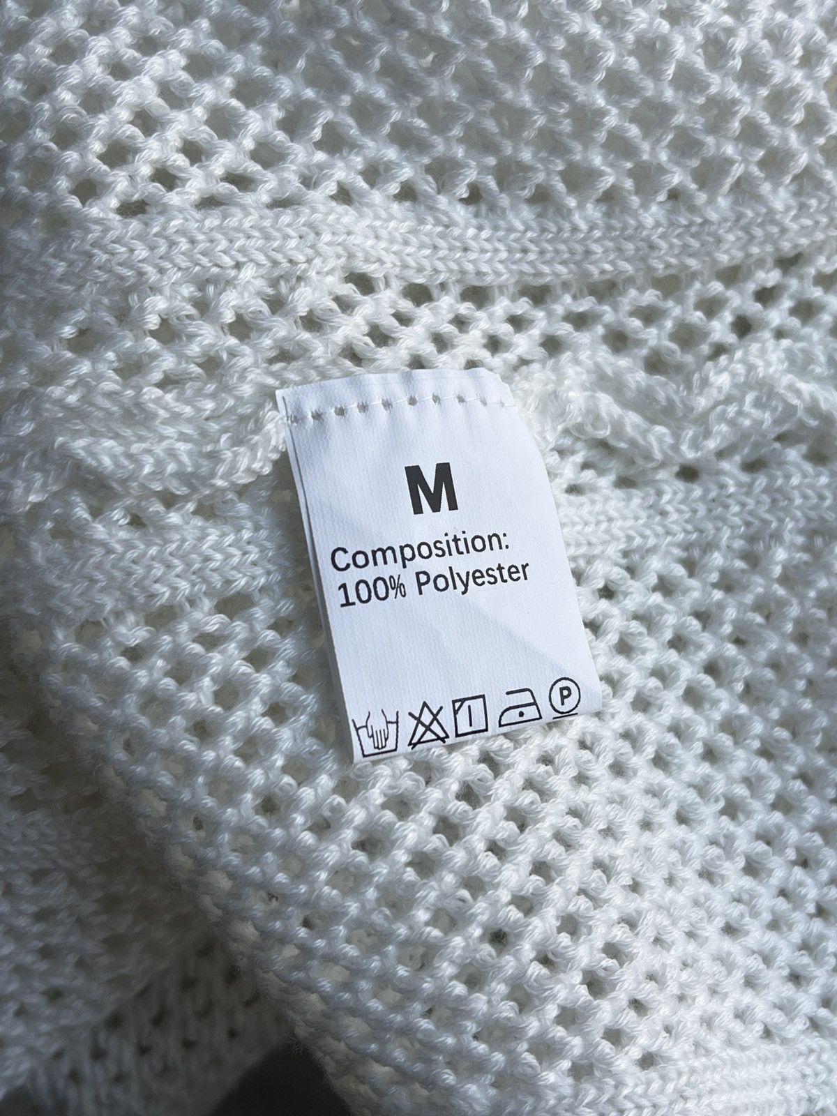 Diesel Mesh top sweater JpG style japanese diesel hype y2k Size US M / EU 48-50 / 2 - 10 Thumbnail
