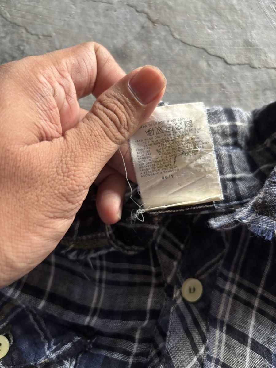 Dolce & Gabbana vintage dolce gabbana flannel patchwork distressed style Size US M / EU 48-50 / 2 - 5 Thumbnail
