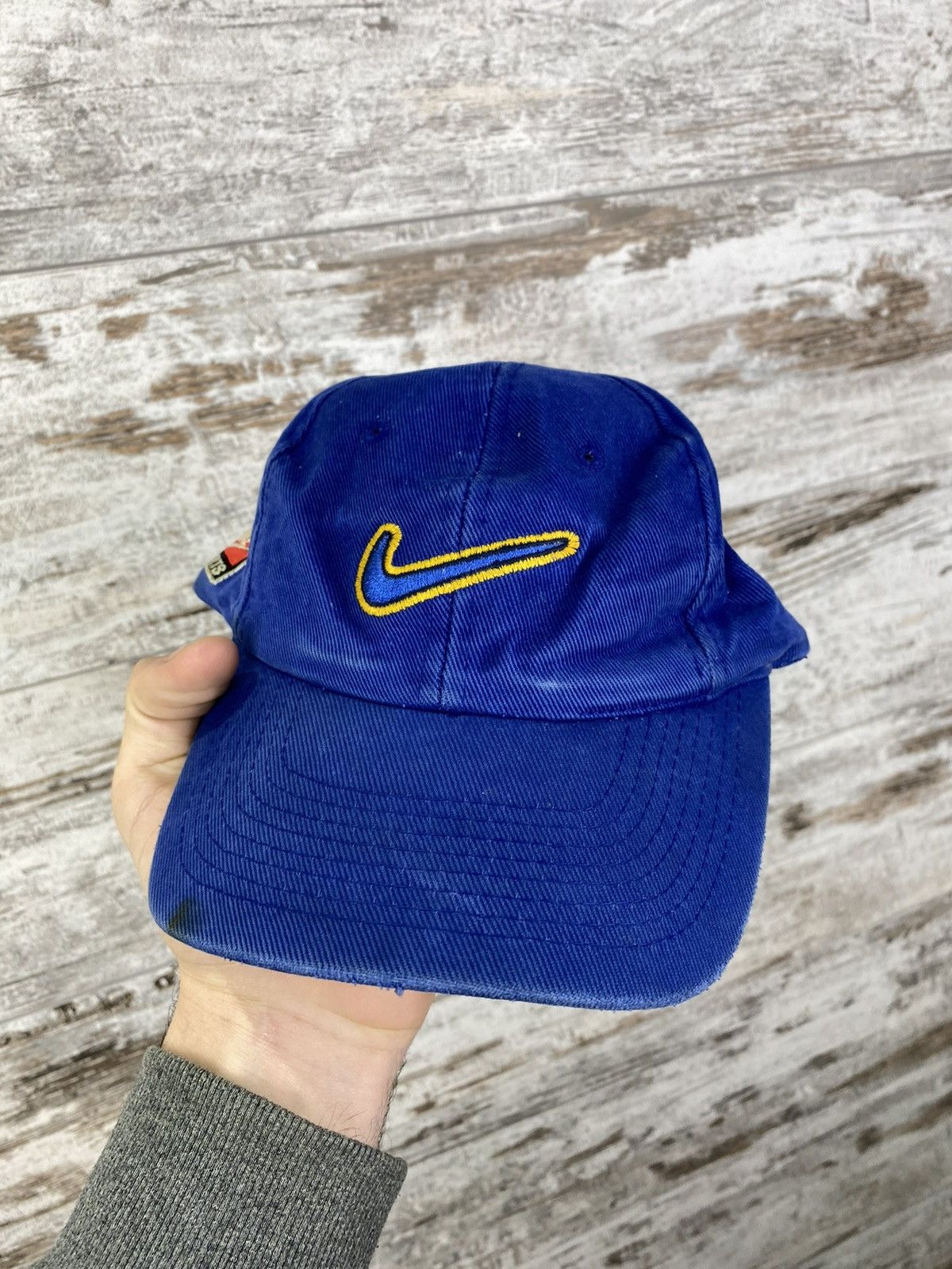 Nike × Vintage Mens Vintage Nike big logo hats cap hat y2k rare swoosh acg Size ONE SIZE - 4 Thumbnail