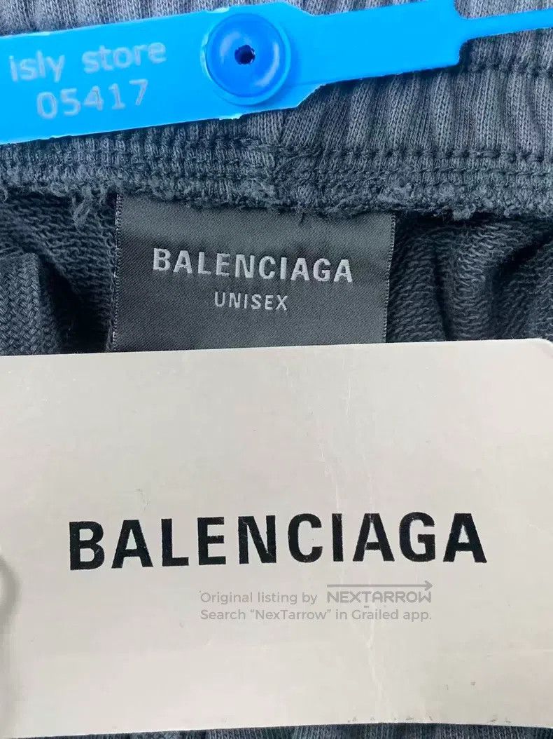 Balenciaga Balenciaga size M Printed Elastic Waist Wide Leg Casual Pa Size US 27 - 4 Thumbnail