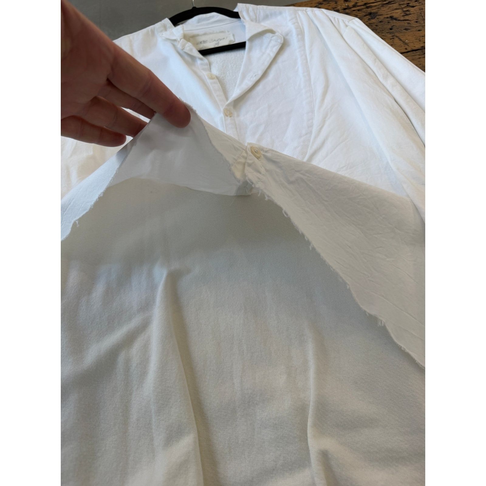 Greg Lauren Greg Lauren SAMPLE Distressed Studio Shirt Size US L / EU 52-54 / 3 - 5 Thumbnail