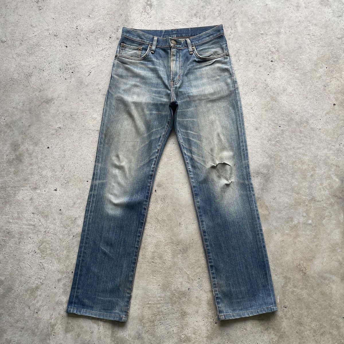 Edwin Vintage Edwin Made In Japan Rusty Faded Jeans Pants Denim Size US 30 / EU 46 - 1 Thumbnail