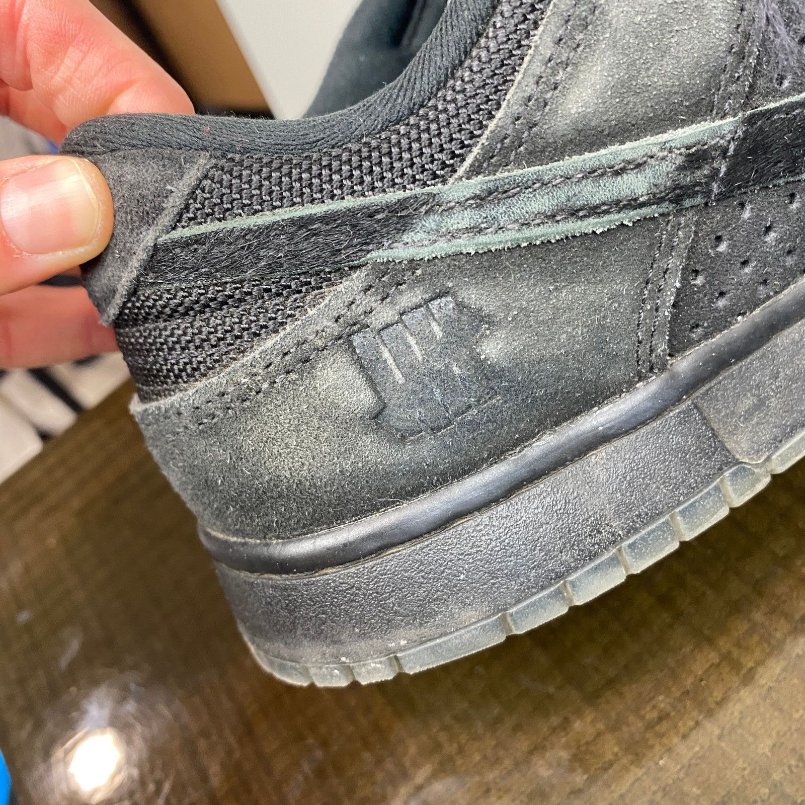 Nike × Undefeated Nike Dunk Low SP Undefeated 5 On It Black Sneakers Men's 7 Size US 7 / EU 40 - 13 Thumbnail