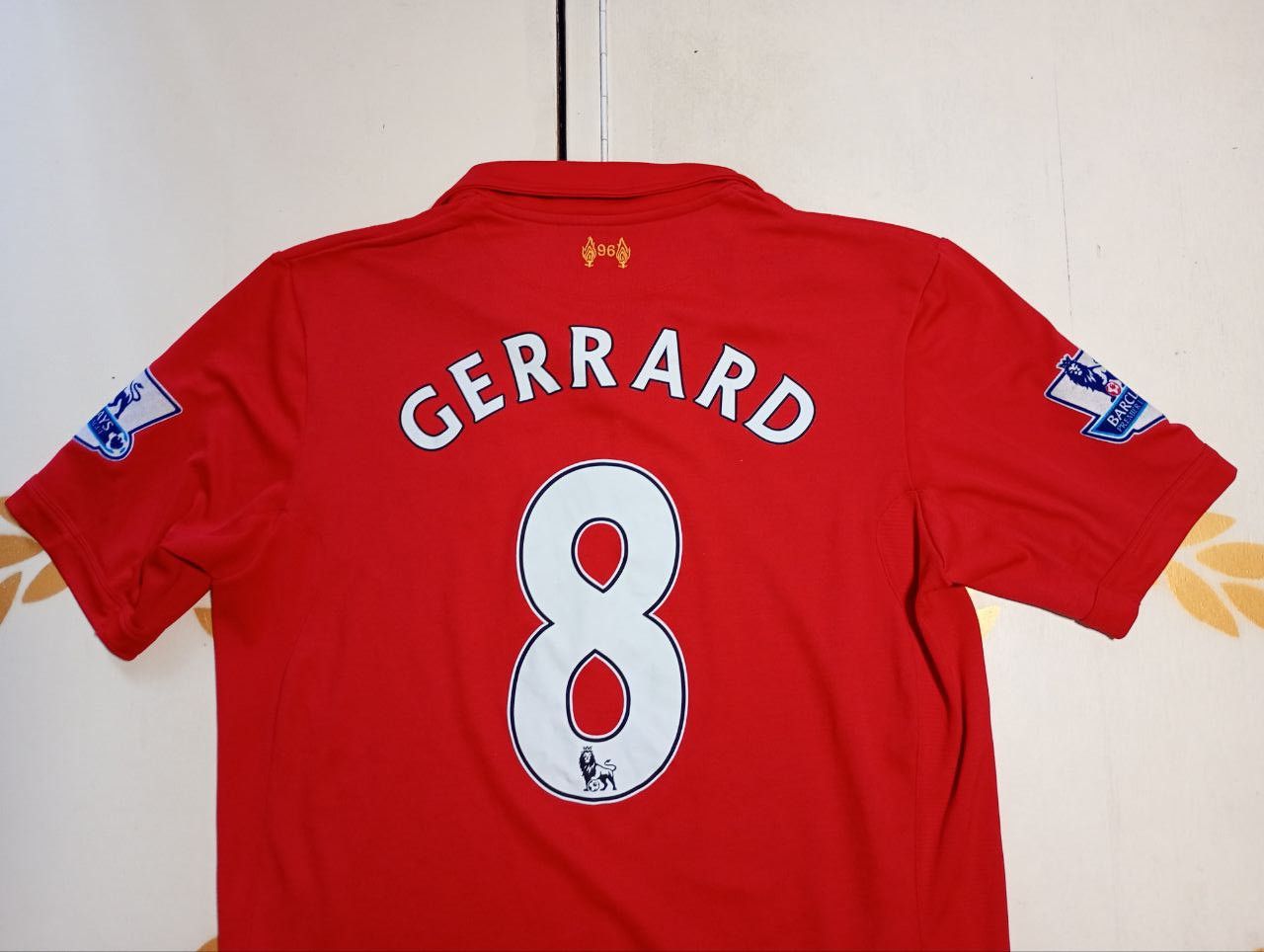 Warrior Liverpool FC Warrior Home Jersey 8 Gerrard 2012-2013 Size US L / EU 52-54 / 3 - 12 Thumbnail
