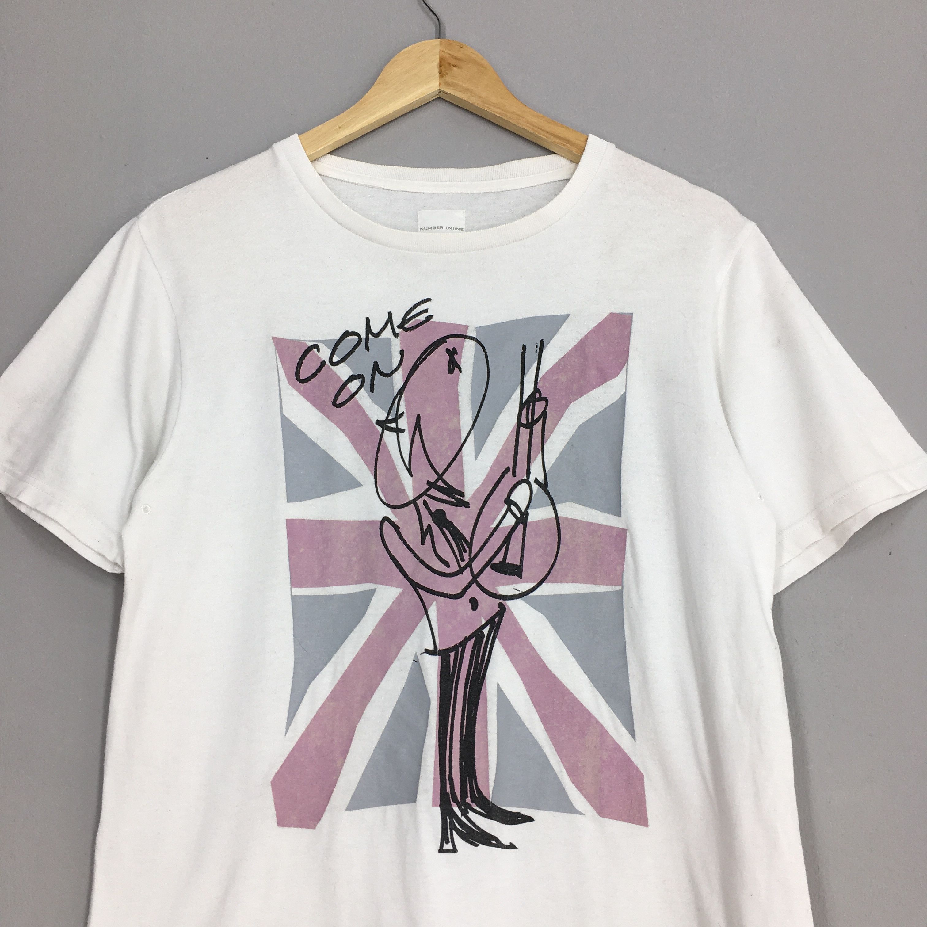 Japanese Brand × Number (N)ine × Vintage NUMBER (N)INE Takahiro Miyashita Comes On Tshirt Size 3 Size US M / EU 48-50 / 2 - 2 Thumbnail