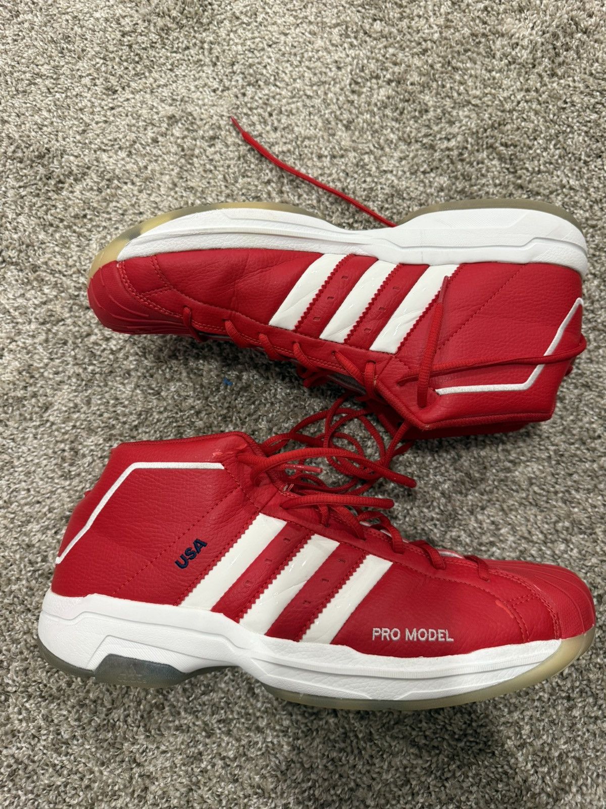 Adidas ADIDAS Pro model ‘USA’ Size US 13 / EU 46 - 1 Thumbnail