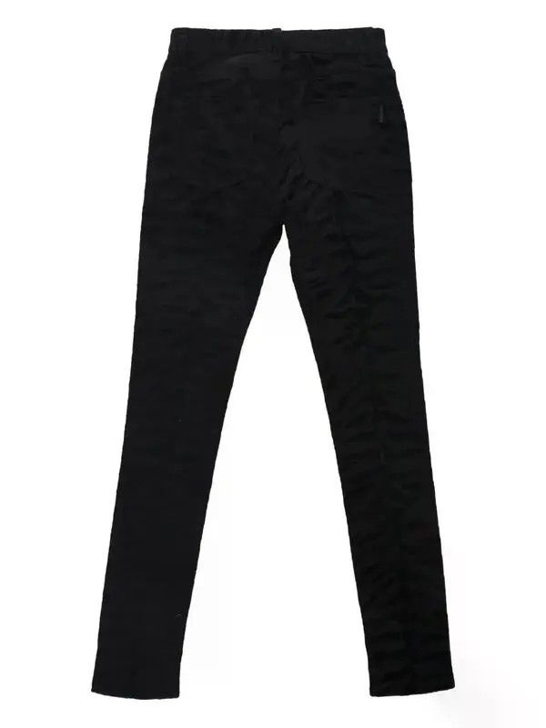 Saint Laurent Paris o1y0126 Denim Pant in Black Size 26" / US 2 / IT 38 - 2 Thumbnail