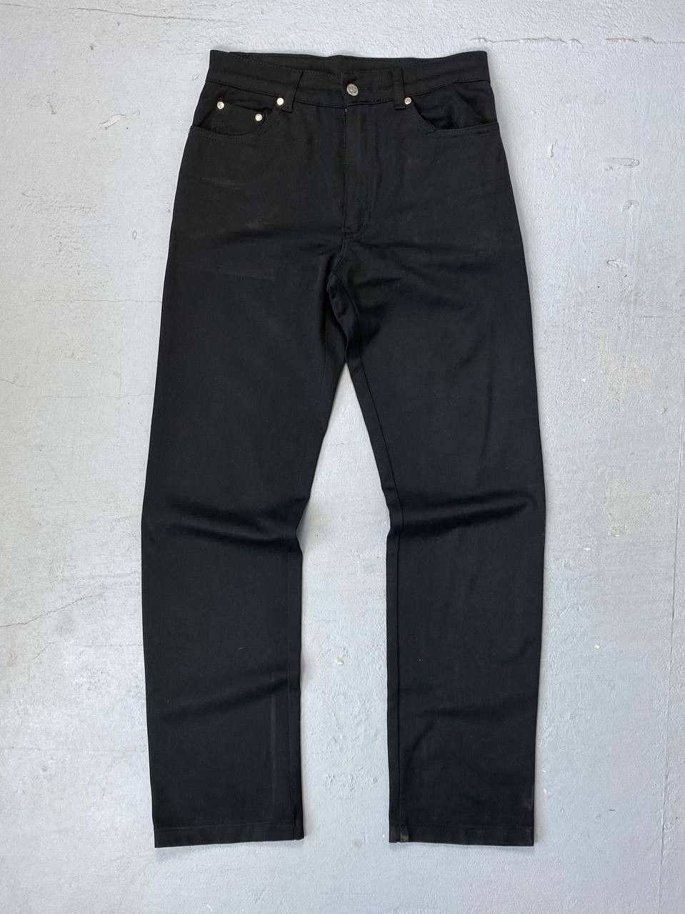 Versace × Versace Jeans Couture Versace Black Denim Jeans Size 28/32 Size US 28 / EU 44 - 2 Thumbnail