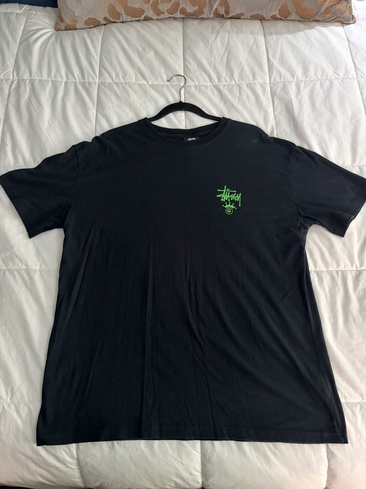 Stussy Stussy Basic Stussy Tee Black Large Preowned Size US L / EU 52-54 / 3 - 1 Thumbnail