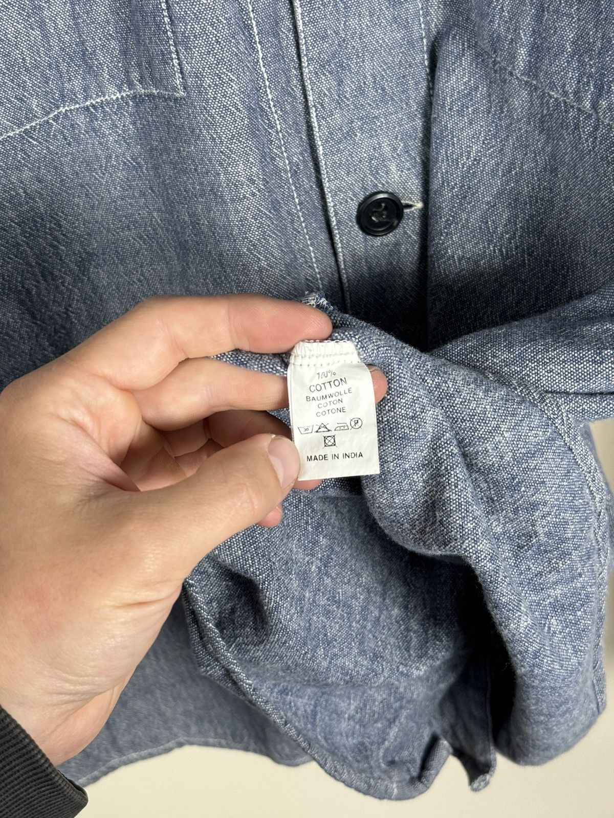 Diesel × Vintage Diesel J&W Workshirt Vintage Shirt Size US L / EU 52-54 / 3 - 7 Thumbnail
