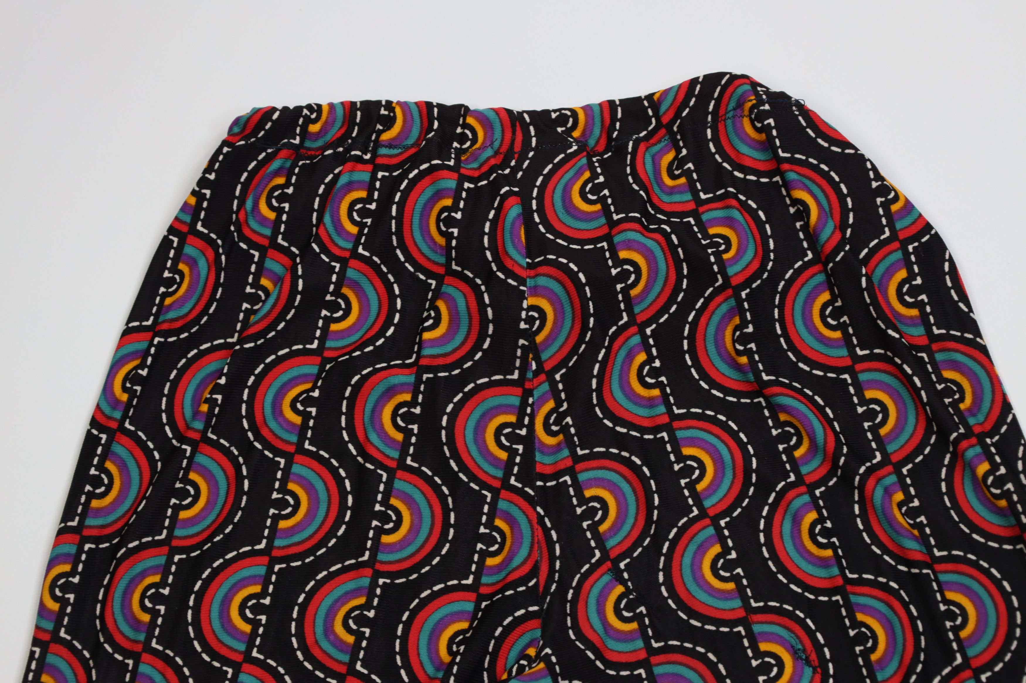 Vintage Vintage 60s 70s Boho Hippie Knit Bell Bottoms Pants Size 28" / US 6 / IT 42 - 9 Thumbnail
