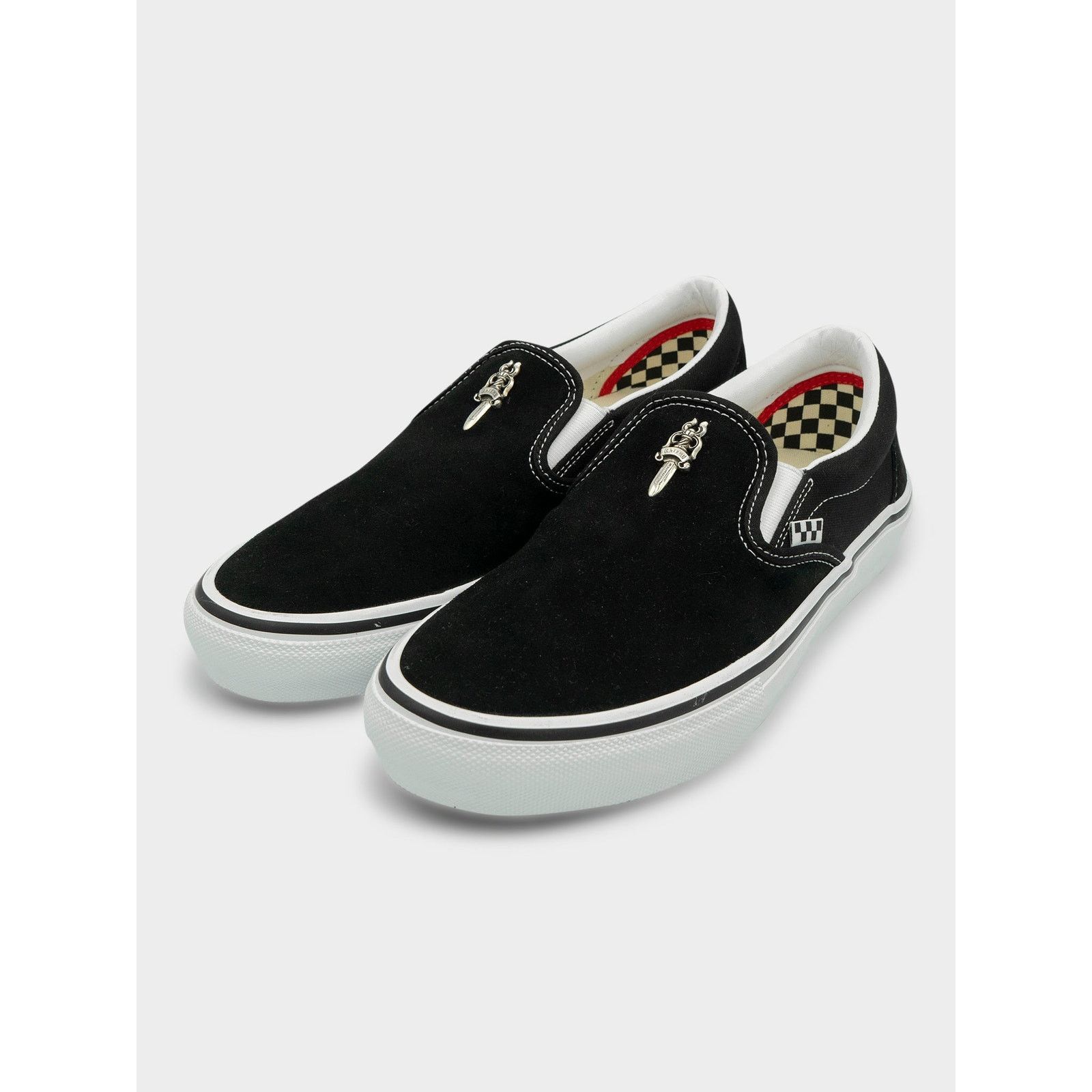 Chrome Hearts Dagger Slip-on Vans Size US 10 / EU 43 - 1 Thumbnail